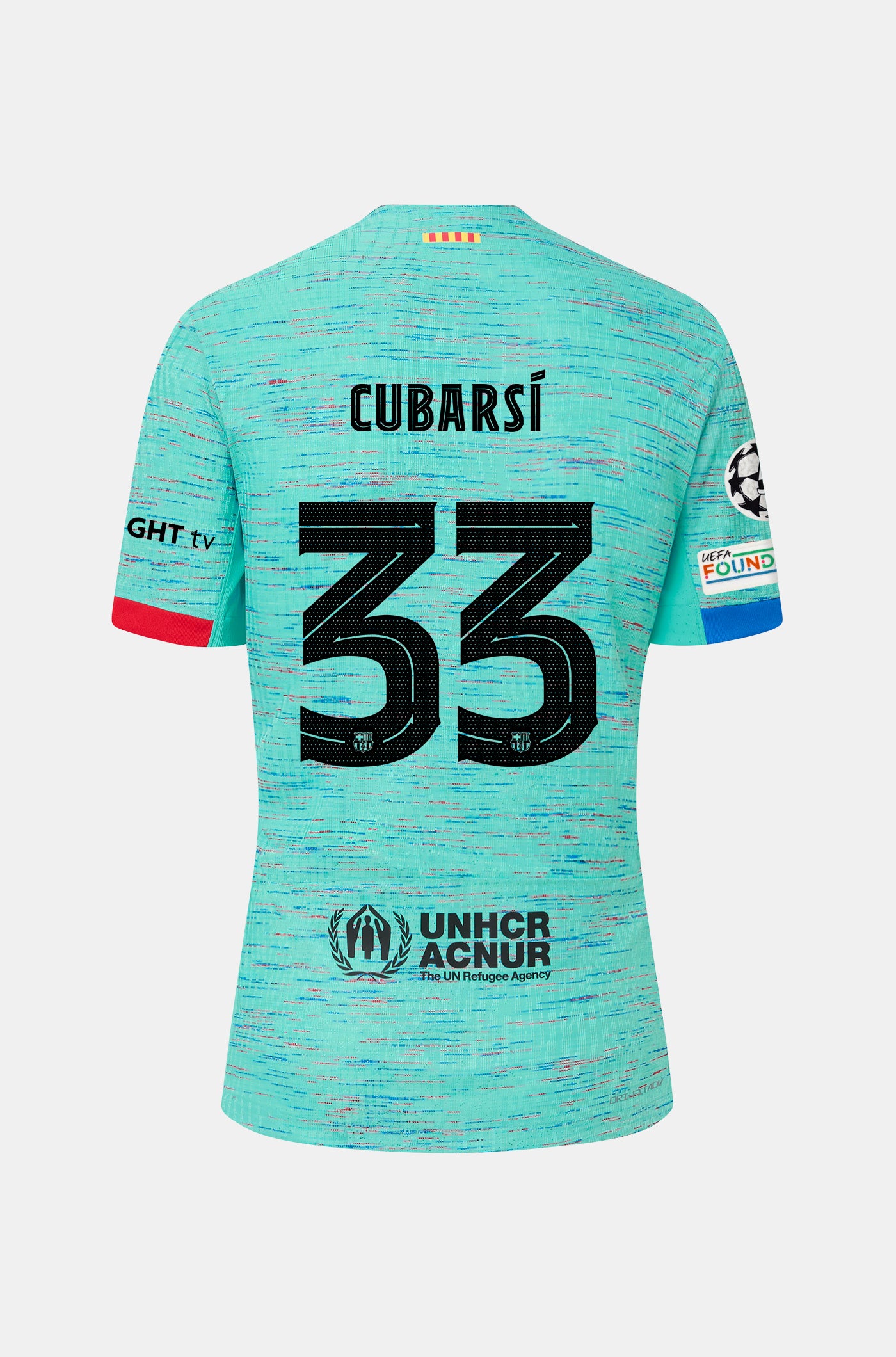 UCL FC Barcelona third shirt 23/24 Player’s Edition - CUBARSÍ
