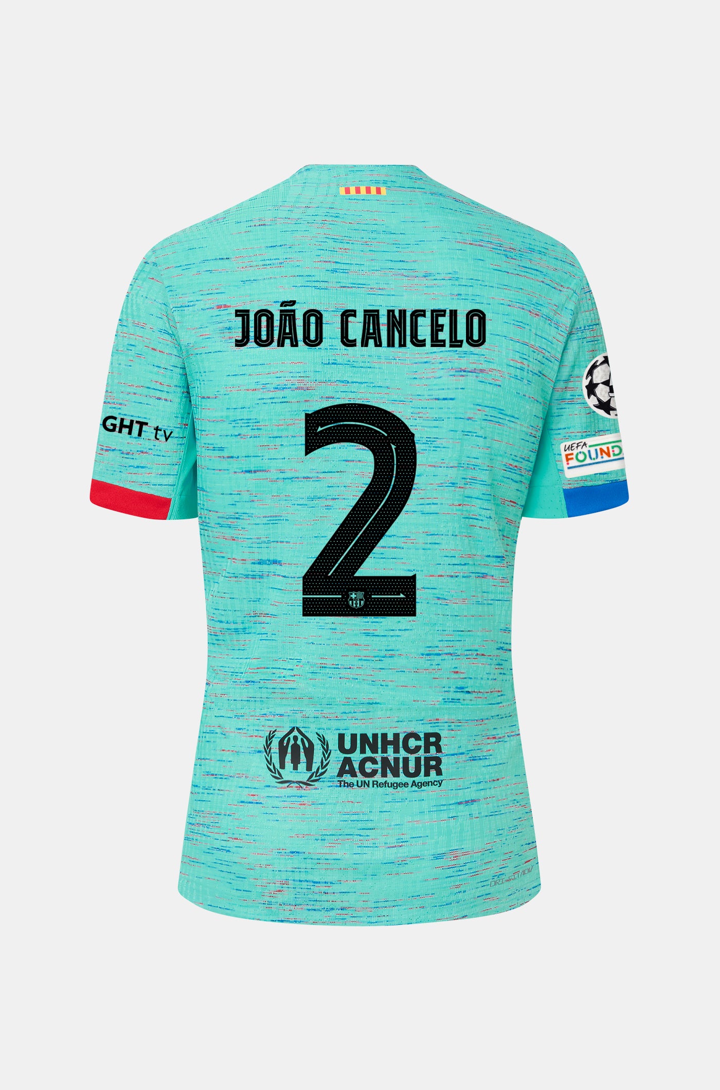 UCL FC Barcelona third shirt 23/24 - Junior - JOÃO CANCELO