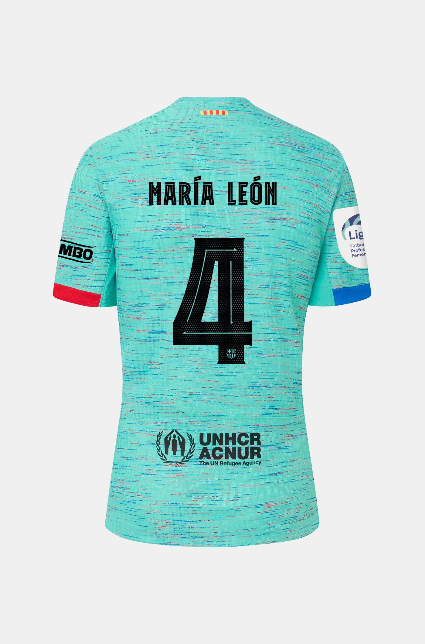 Liga F FC Barcelona third shirt 23/24 - Junior - MARÍA LEÓN