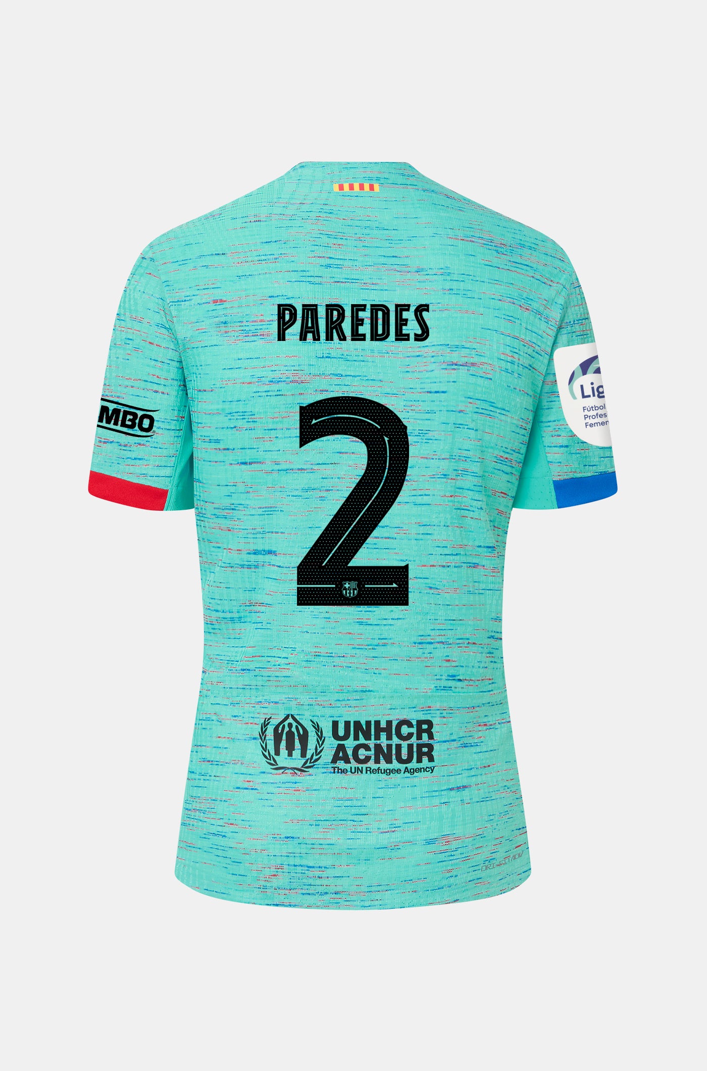 Liga F FC Barcelona third Shirt 23/24 Player’s Edition - PAREDES