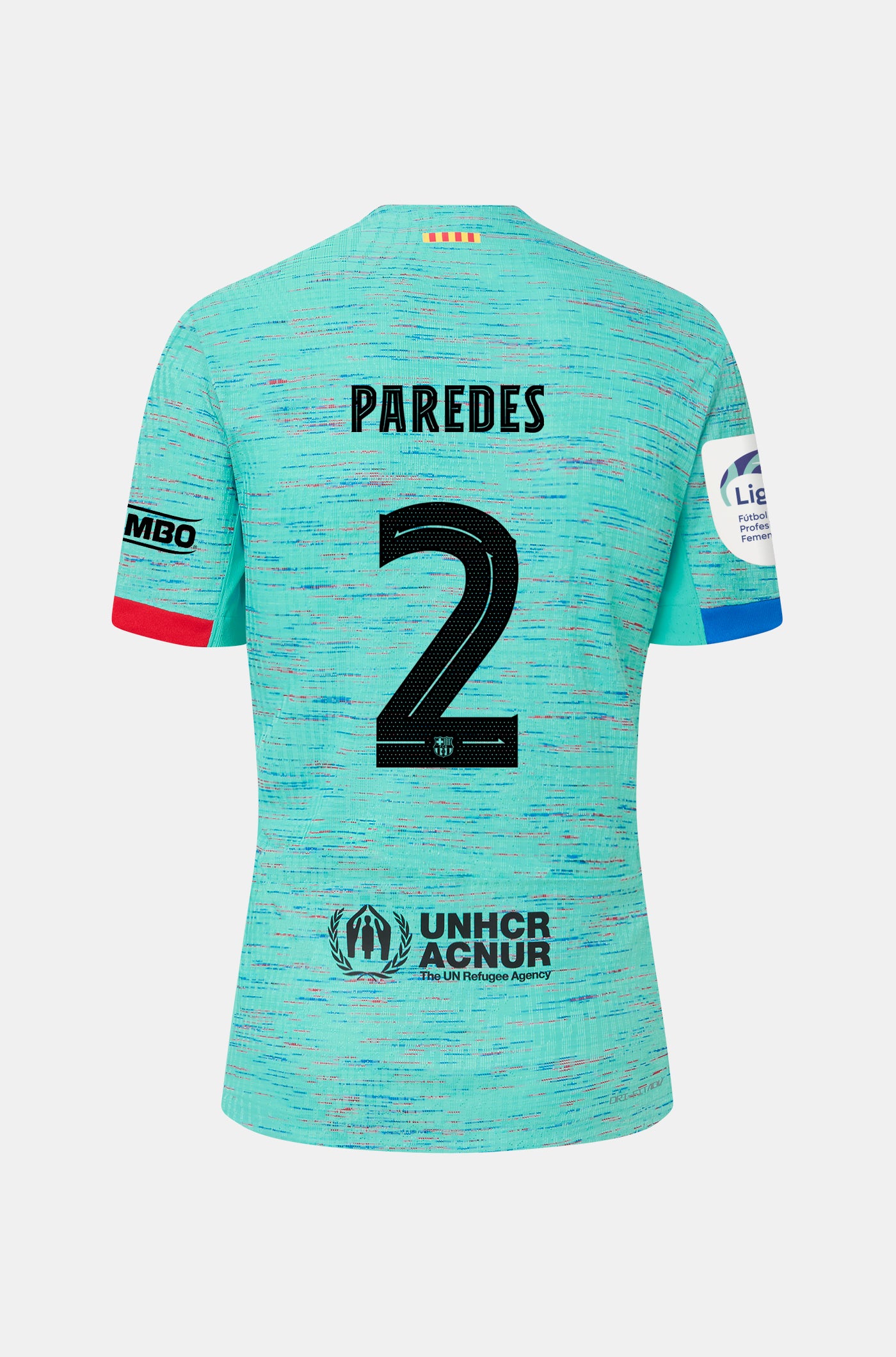 Liga F FC Barcelona third shirt 23/24 - Junior - PAREDES