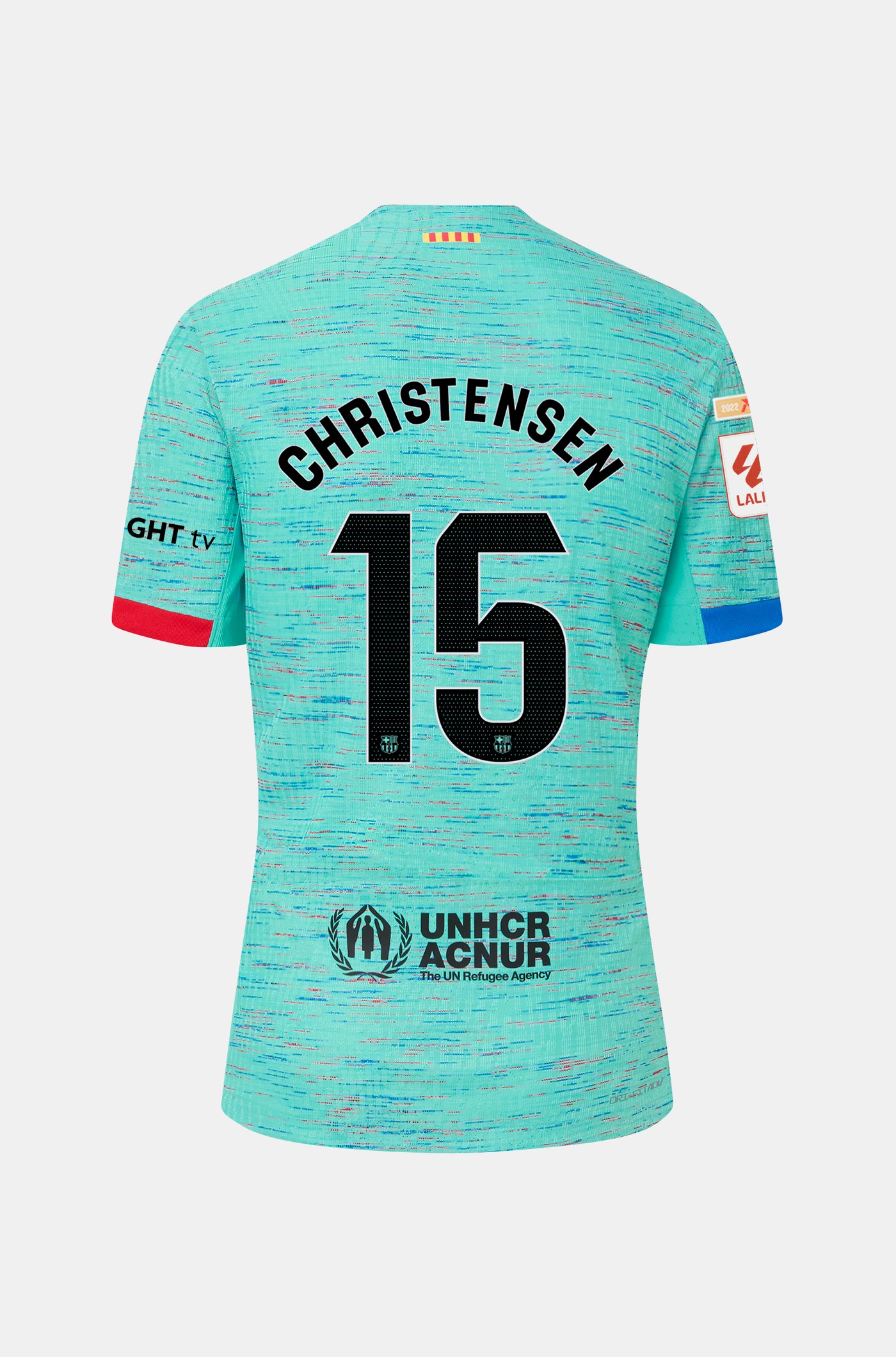 LFP FC Barcelona third shirt 23/24 Player’s Edition  - CHRISTENSEN