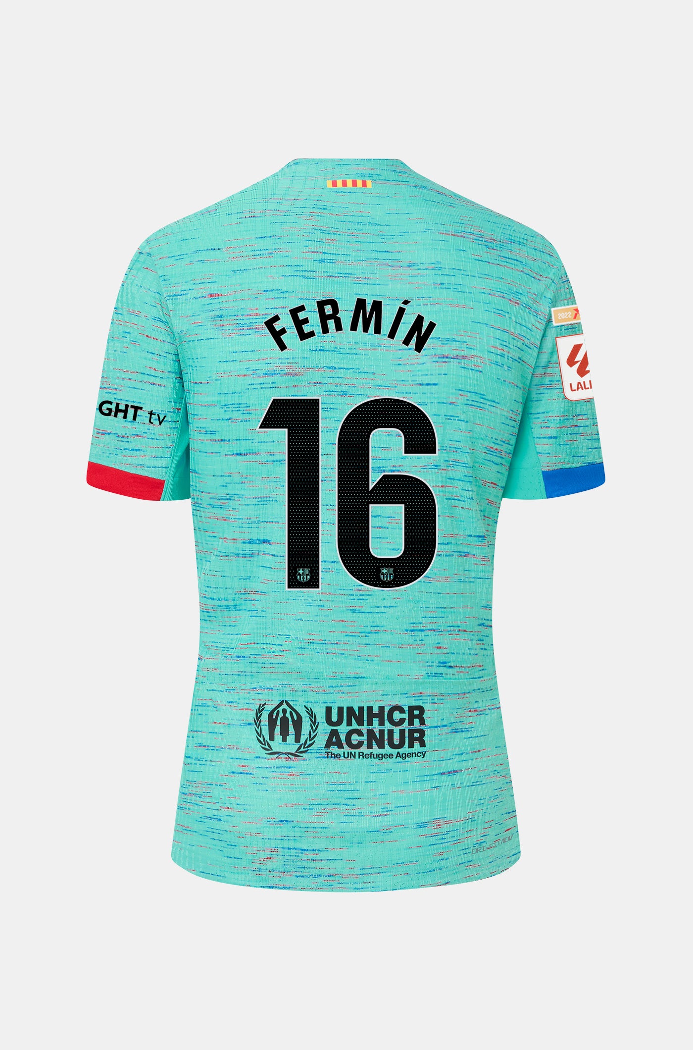 LFP FC Barcelona third shirt 23/24 Player’s Edition  - FERMÍN