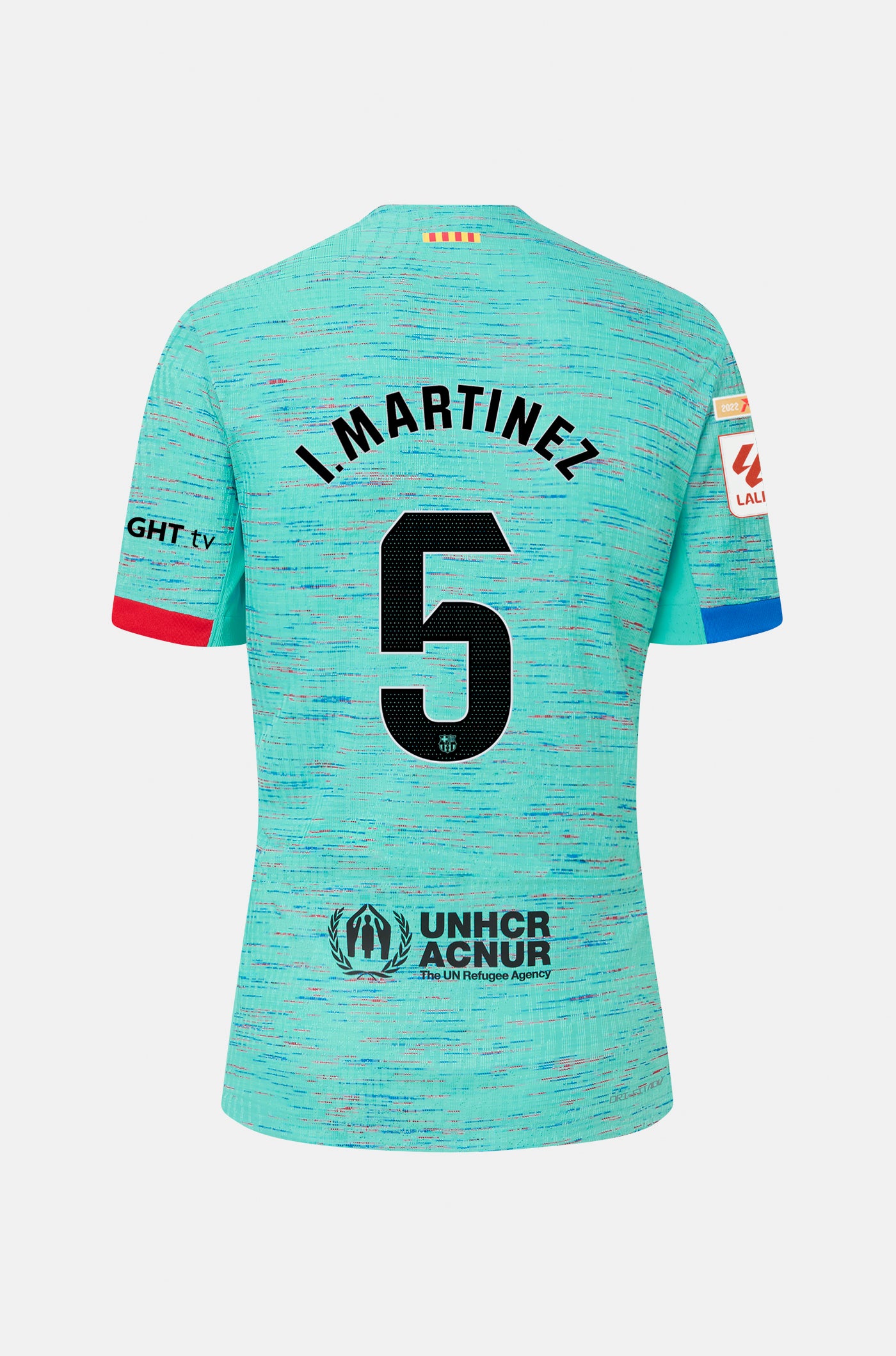LFP FC Barcelona third shirt 23/24 Player’s Edition  - I. MARTÍNEZ