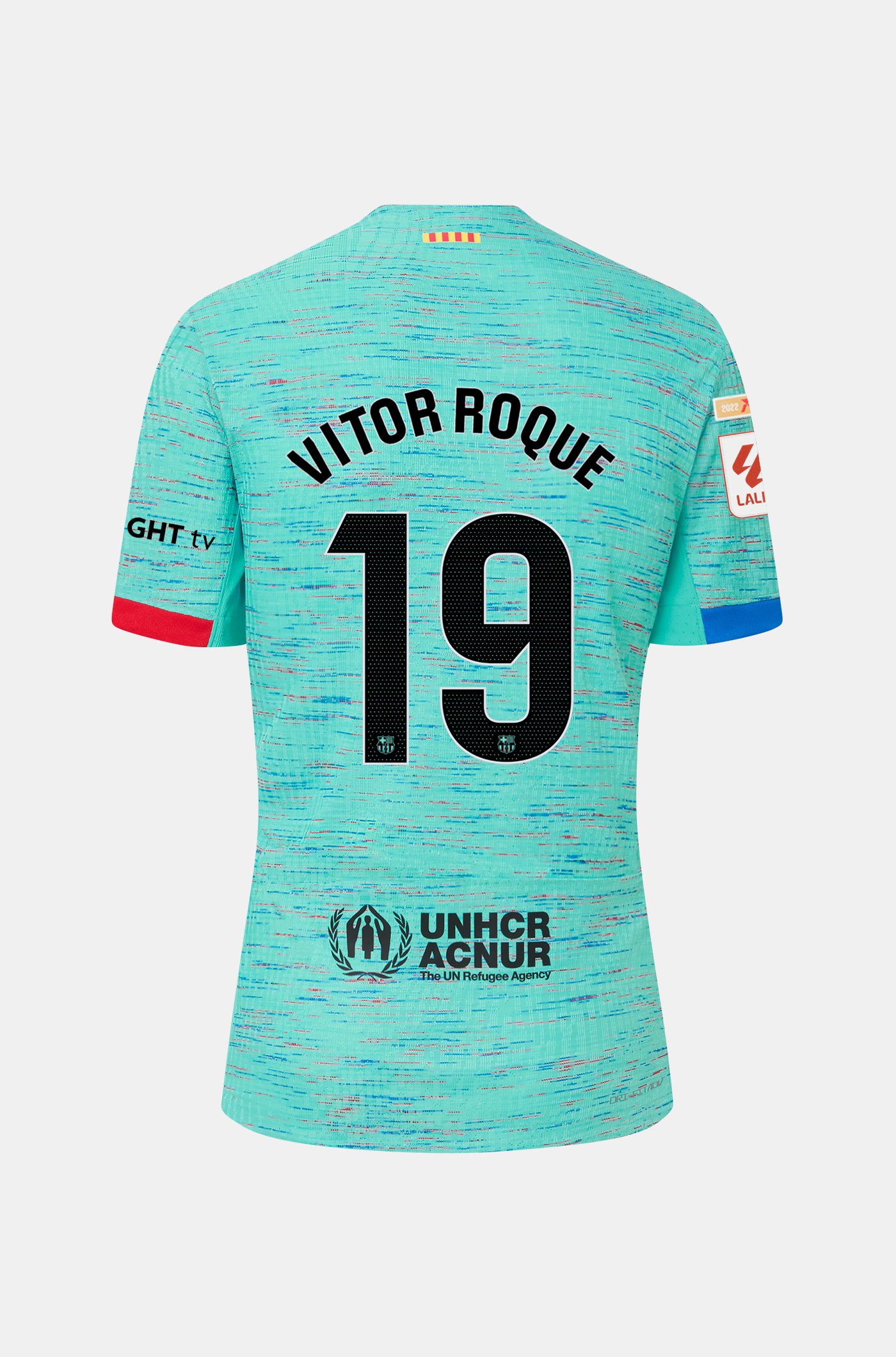 LFP FC Barcelona third shirt 23/24 Player’s Edition  - VITOR ROQUE