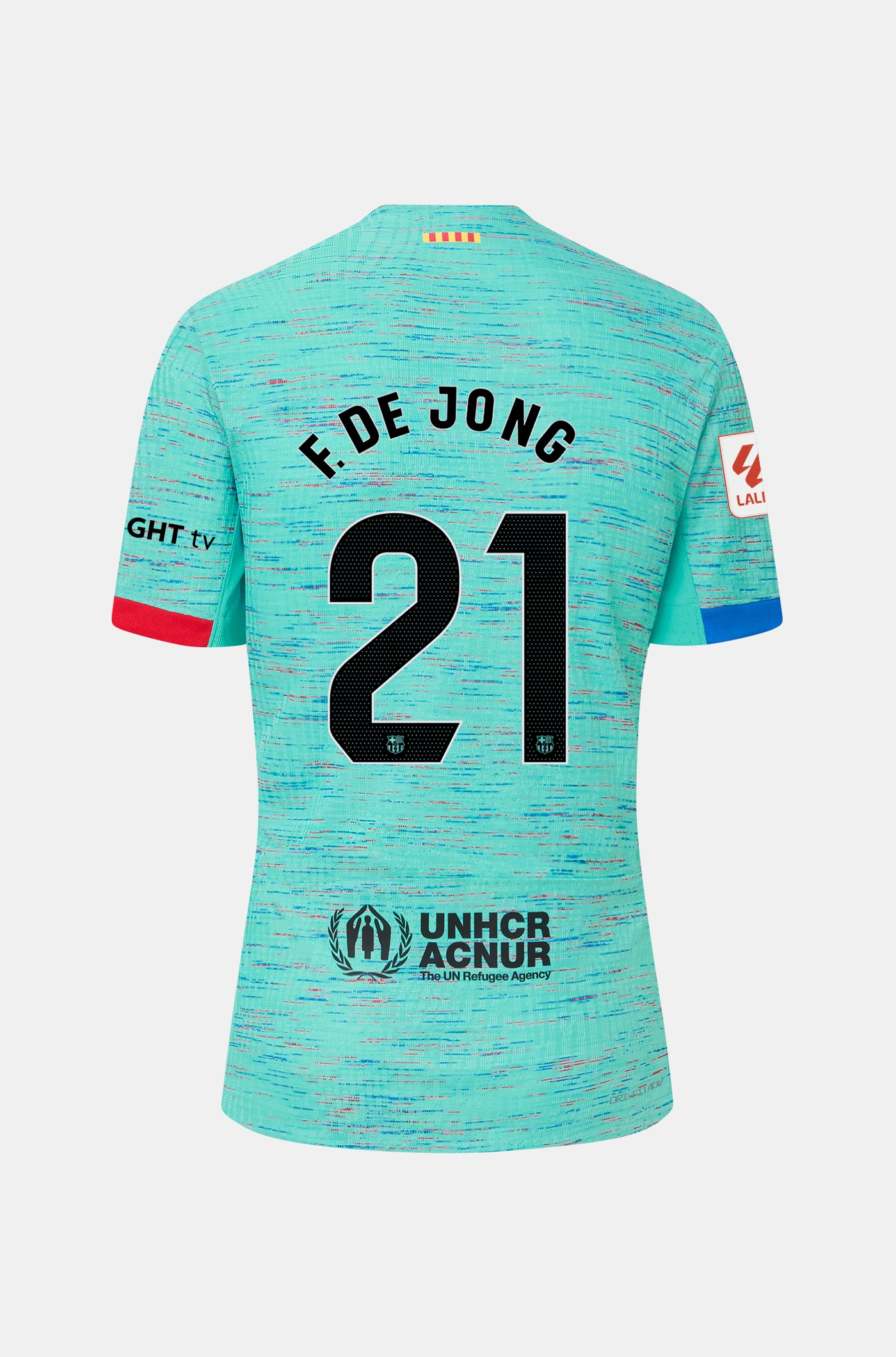 LFP FC Barcelona third shirt 23/24 Player’s Edition  - F. DE JONG