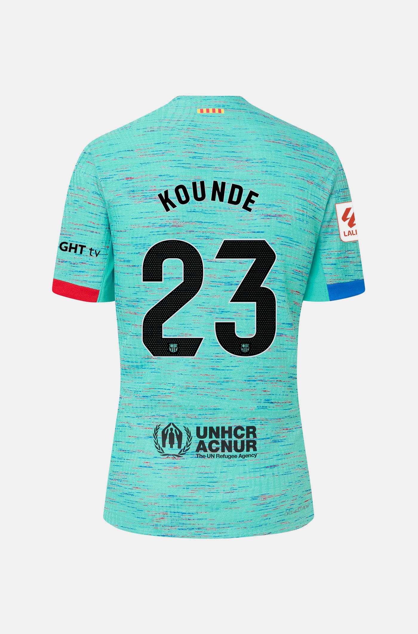 LFP  FC Barcelona third shirt 23/24 – Junior  - KOUNDE
