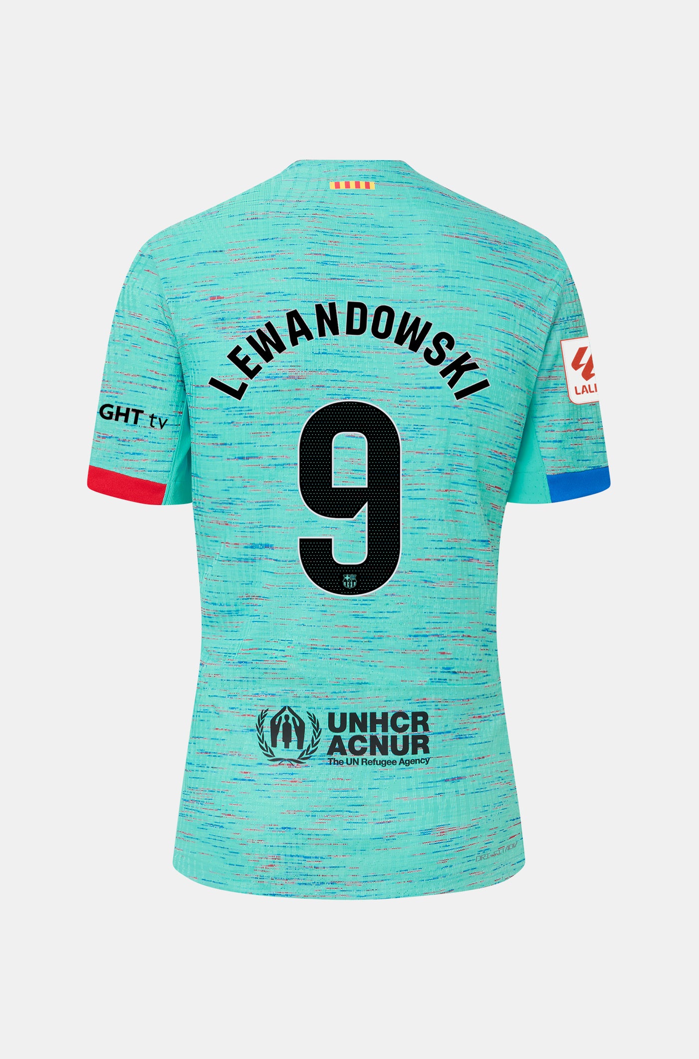 Robert Lewandowski FC offers Barcelona UCL Match Slim Fit Third Soccer Jersey 2022-2023