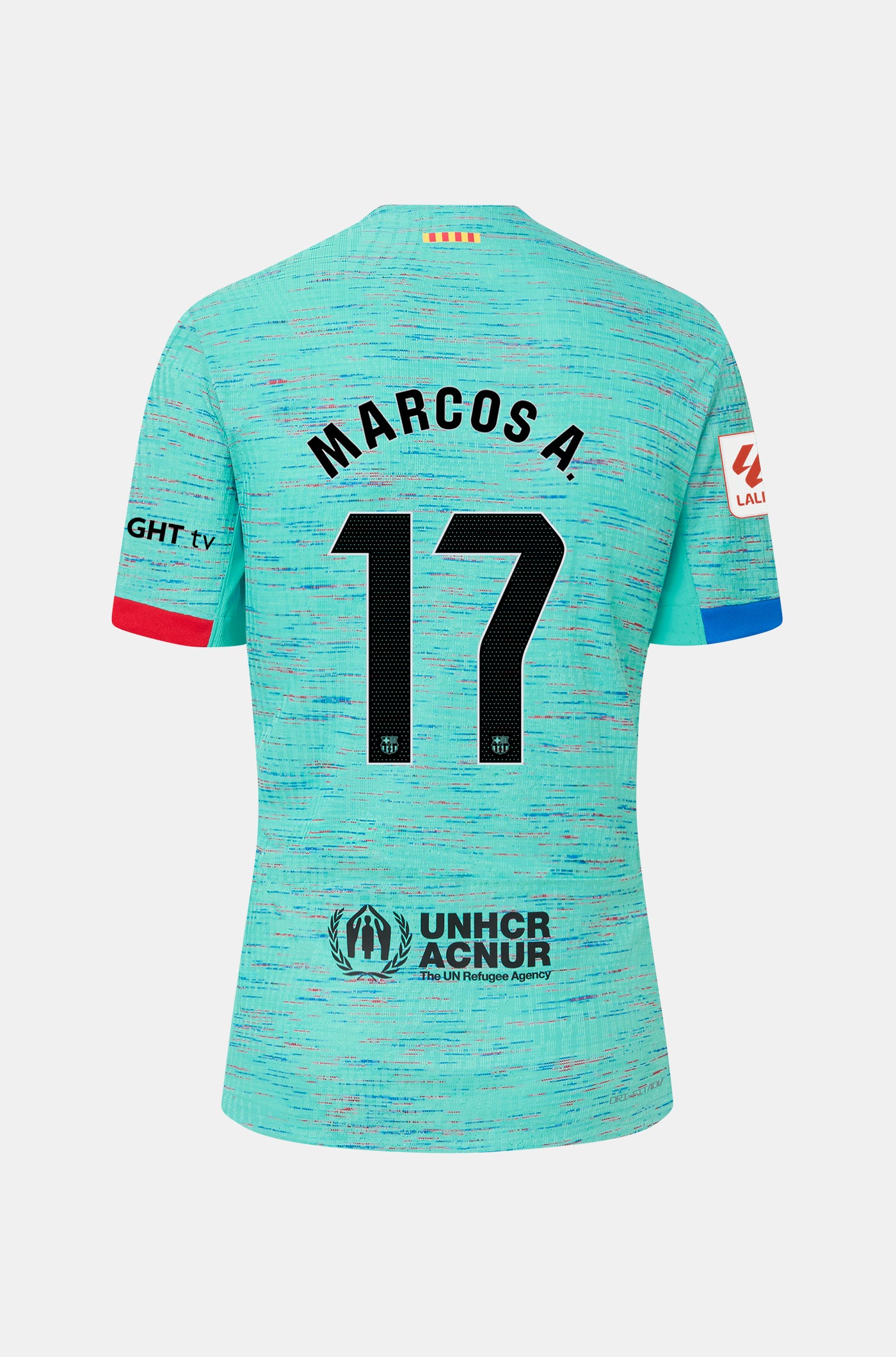 LFP FC Barcelona third shirt 23/24 Player’s Edition  - MARCOS A.