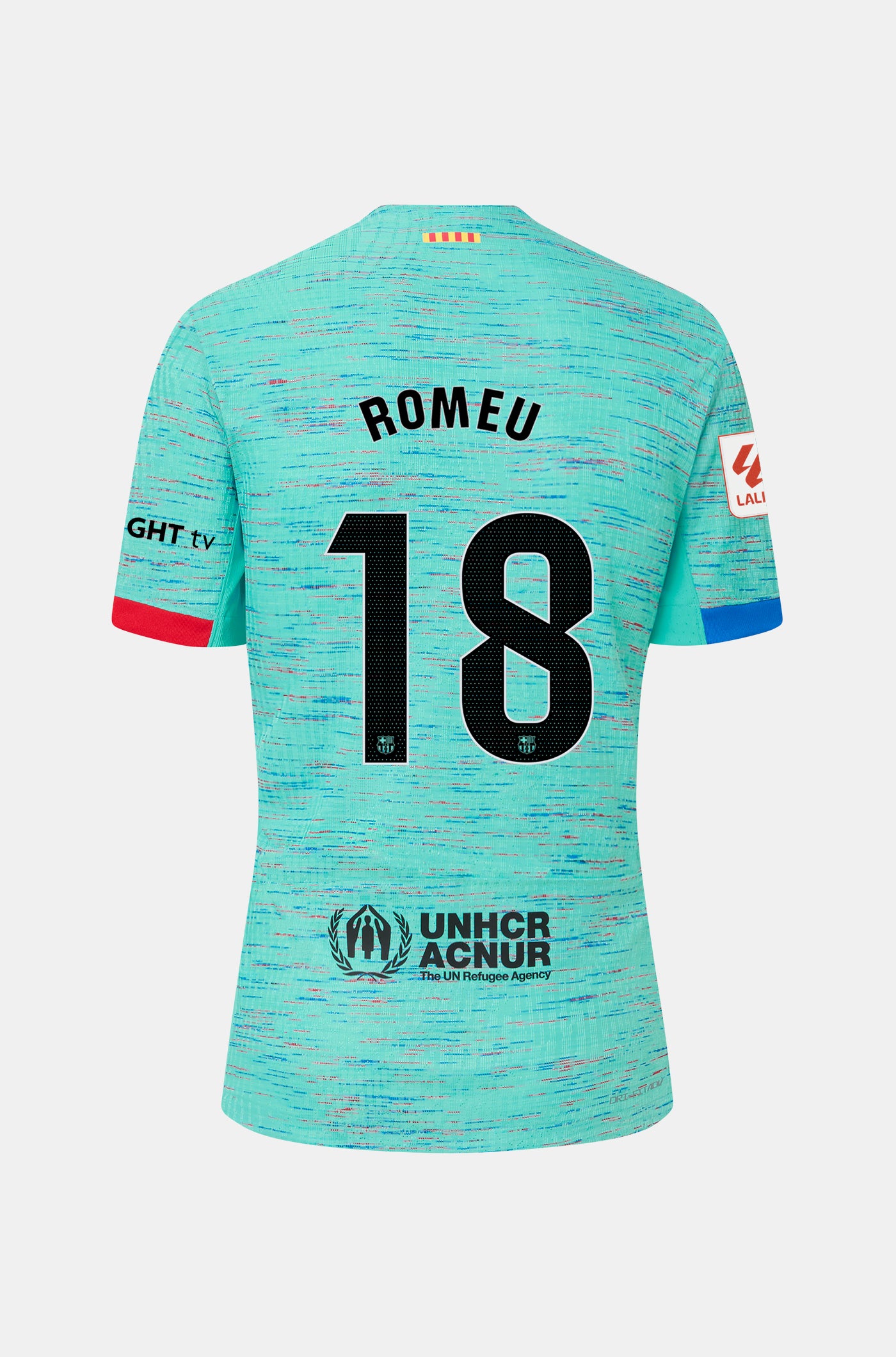 LFP FC Barcelona third shirt 23/24 Player’s Edition  - ROMEU