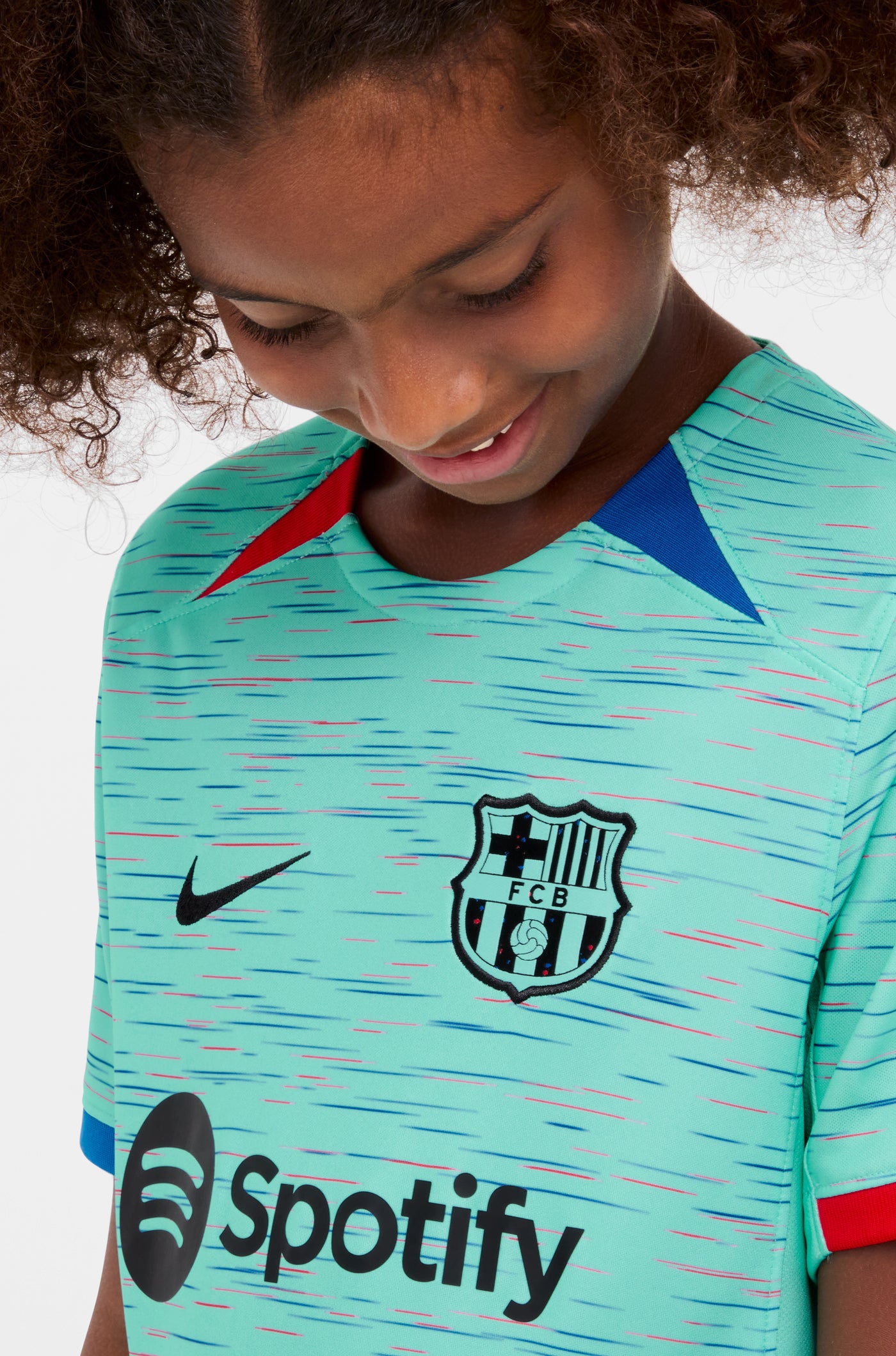 LFP Camiseta tercera equipación FC Barcelona 23/24 - Junior 