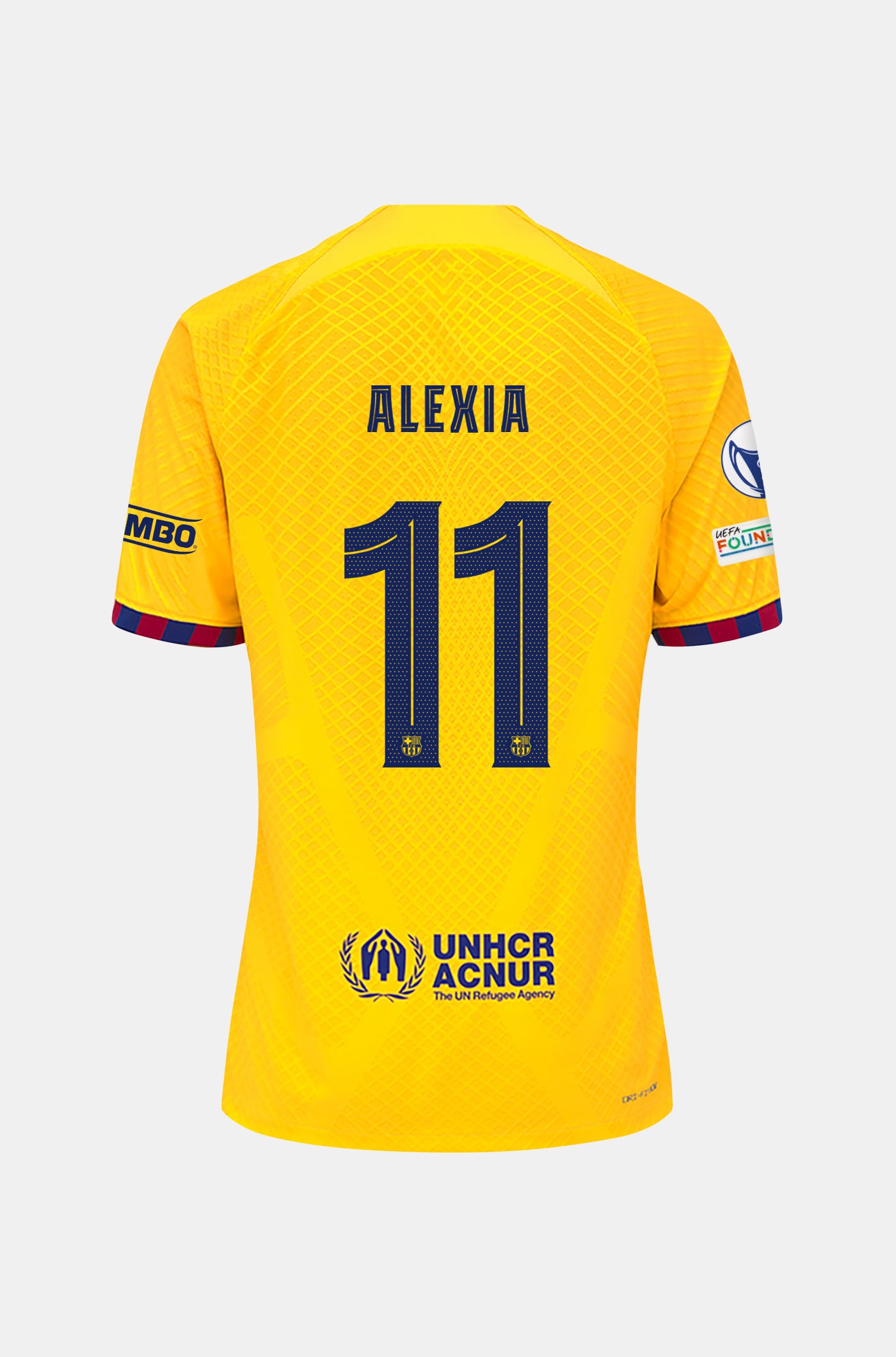 UWCL FC Barcelona fourth shirt 23/24 Player's Edition - ALEXIA