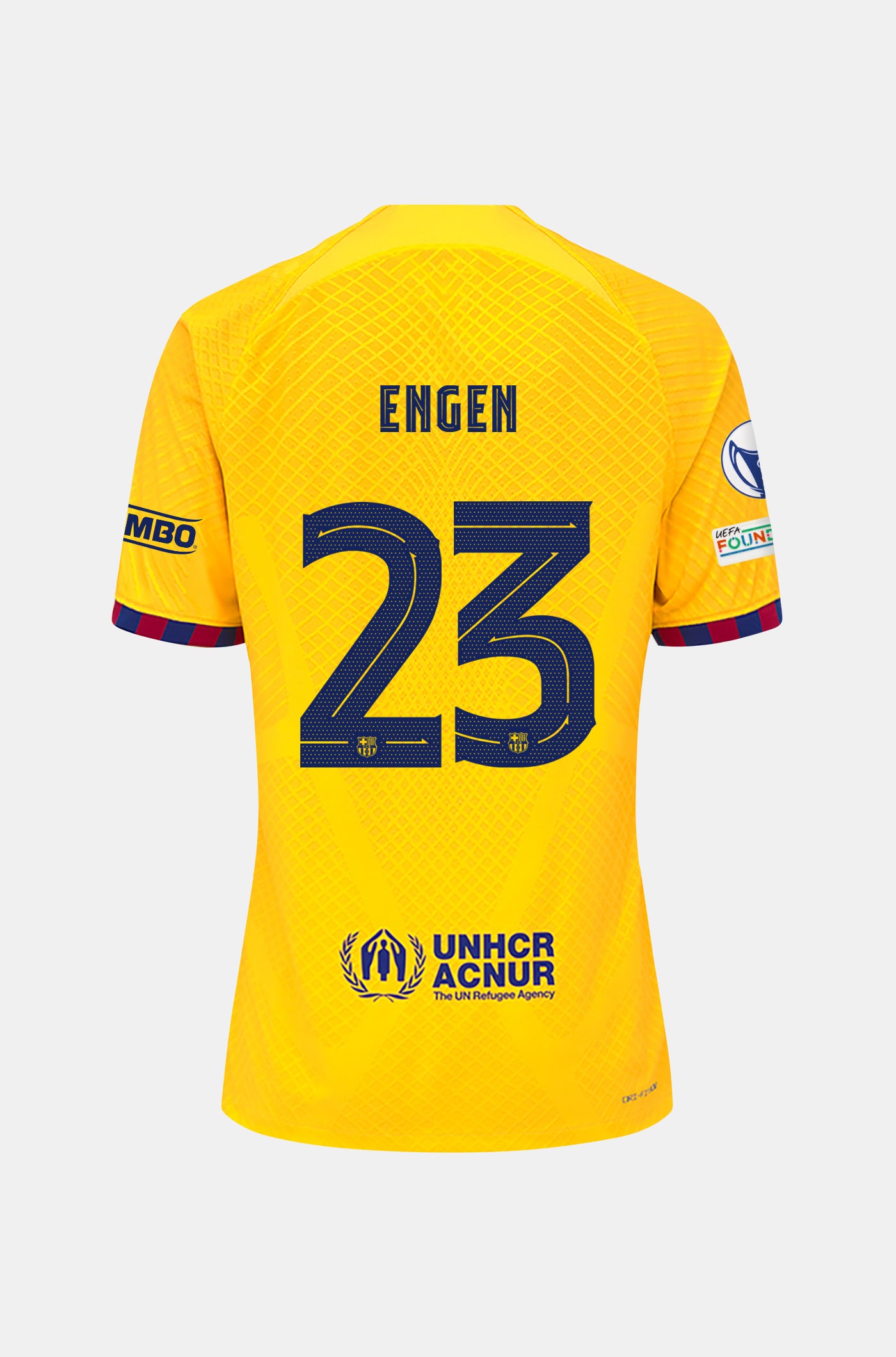UWCL FC Barcelona fourth shirt 23/24 Player's Edition - ENGEN