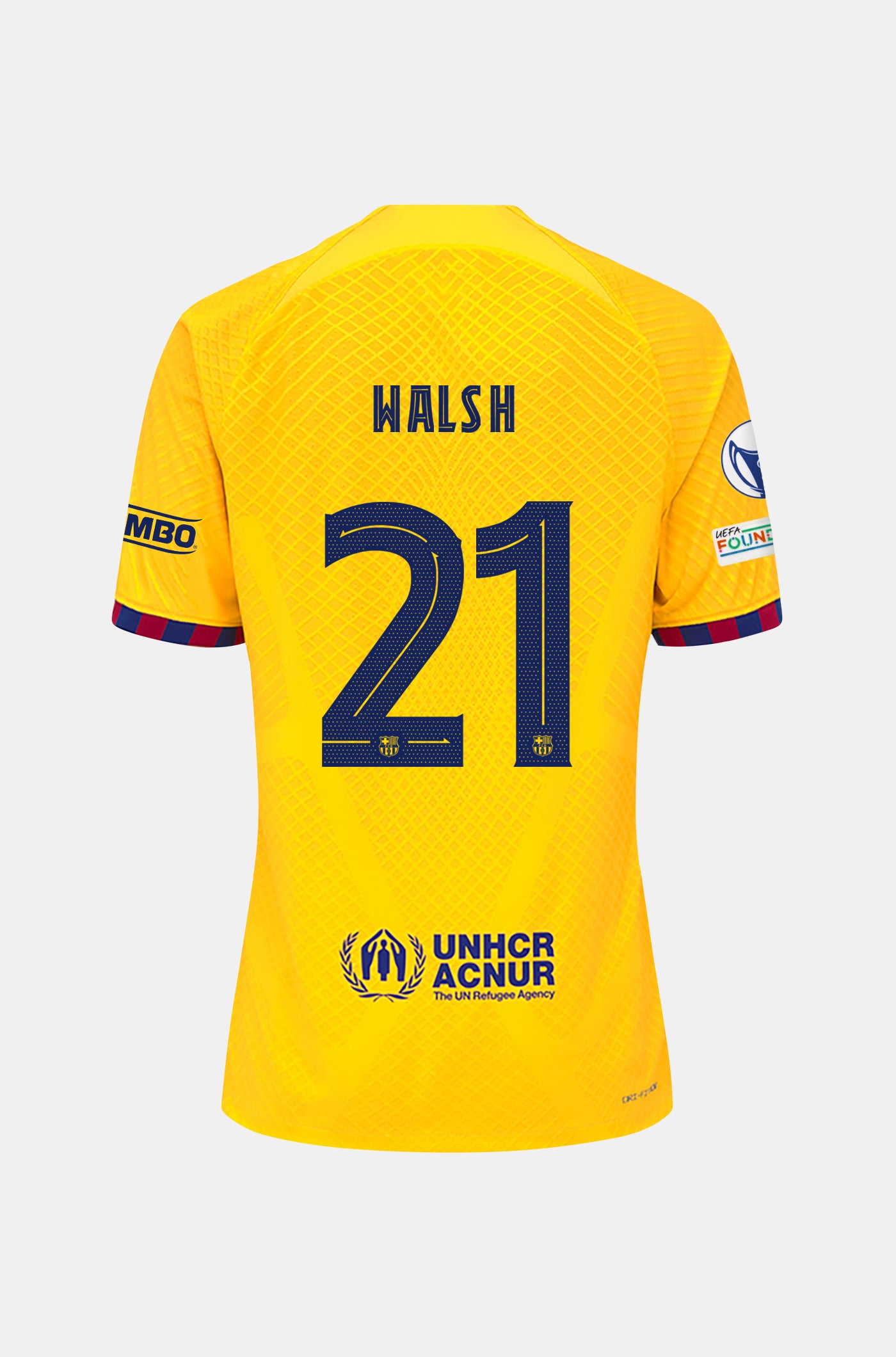 UWCL FC Barcelona fourth shirt 23/24 Player's Edition - WALSH