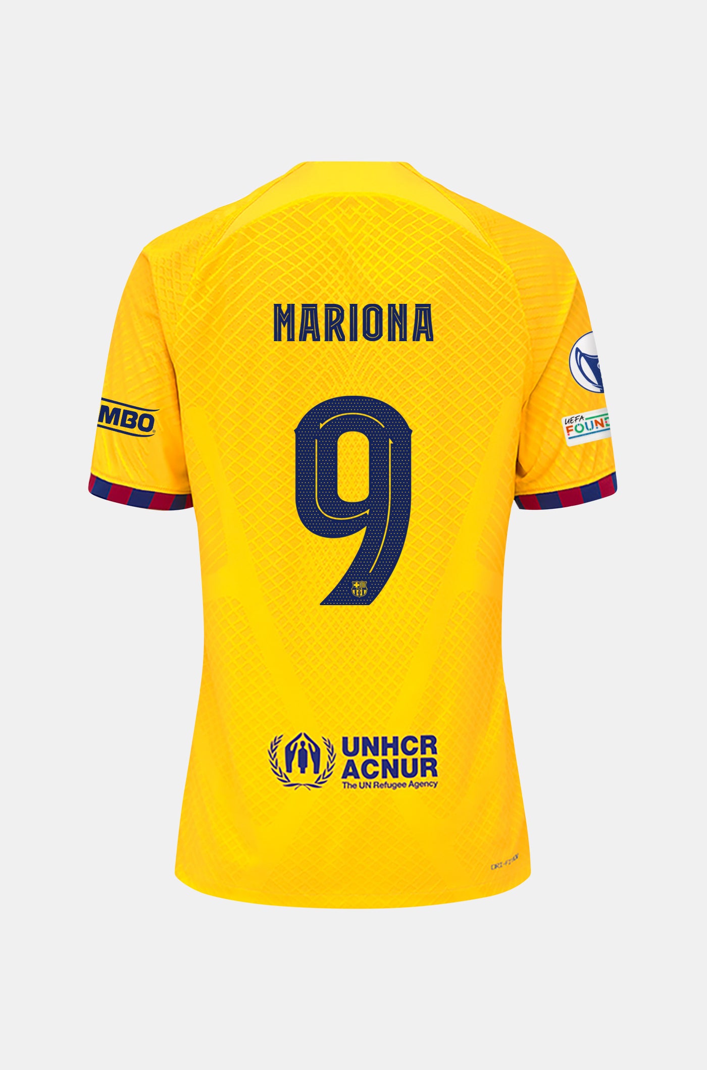 UWCL FC Barcelona fourth shirt 23/24 Player's Edition - MARIONA