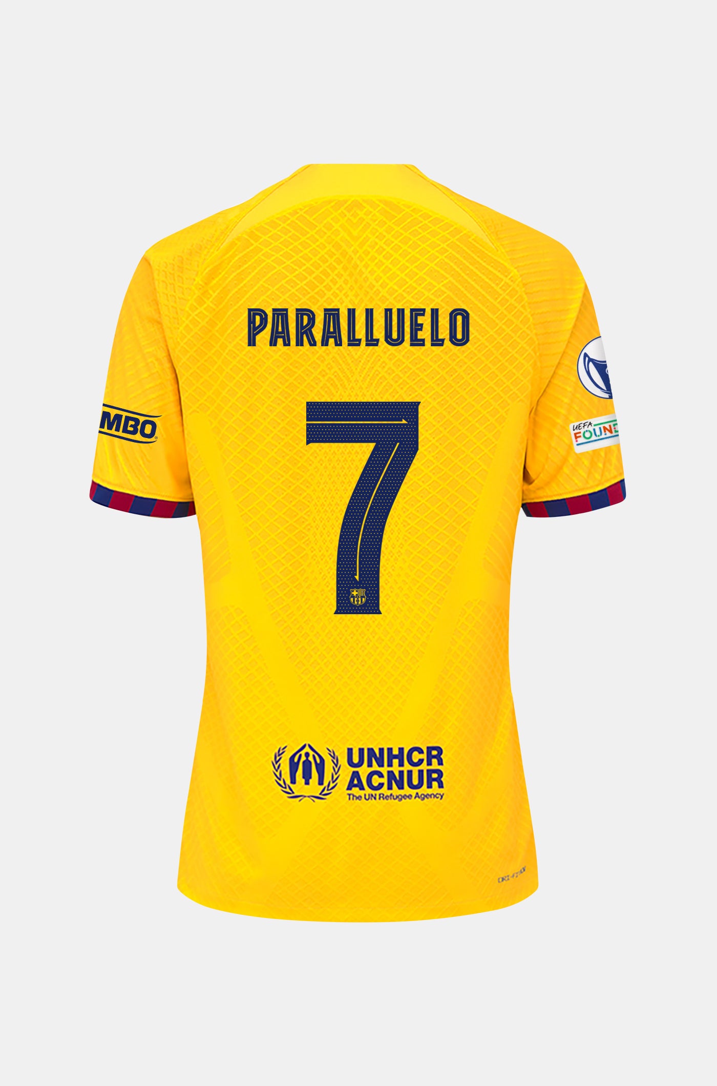 UWCL FC Barcelona fourth shirt 23/24 Player's Edition - PARALLUELO