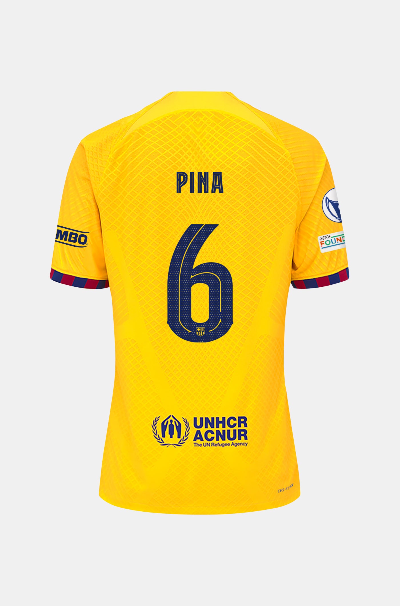 UWCL FC Barcelona fourth shirt 23/24 Player's Edition - PINA