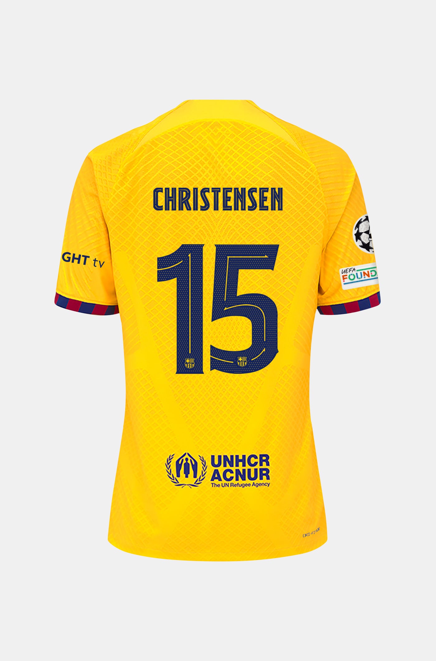 UCL FC Barcelona fourth shirt 23/24 Player’s Edition - CHRISTENSEN