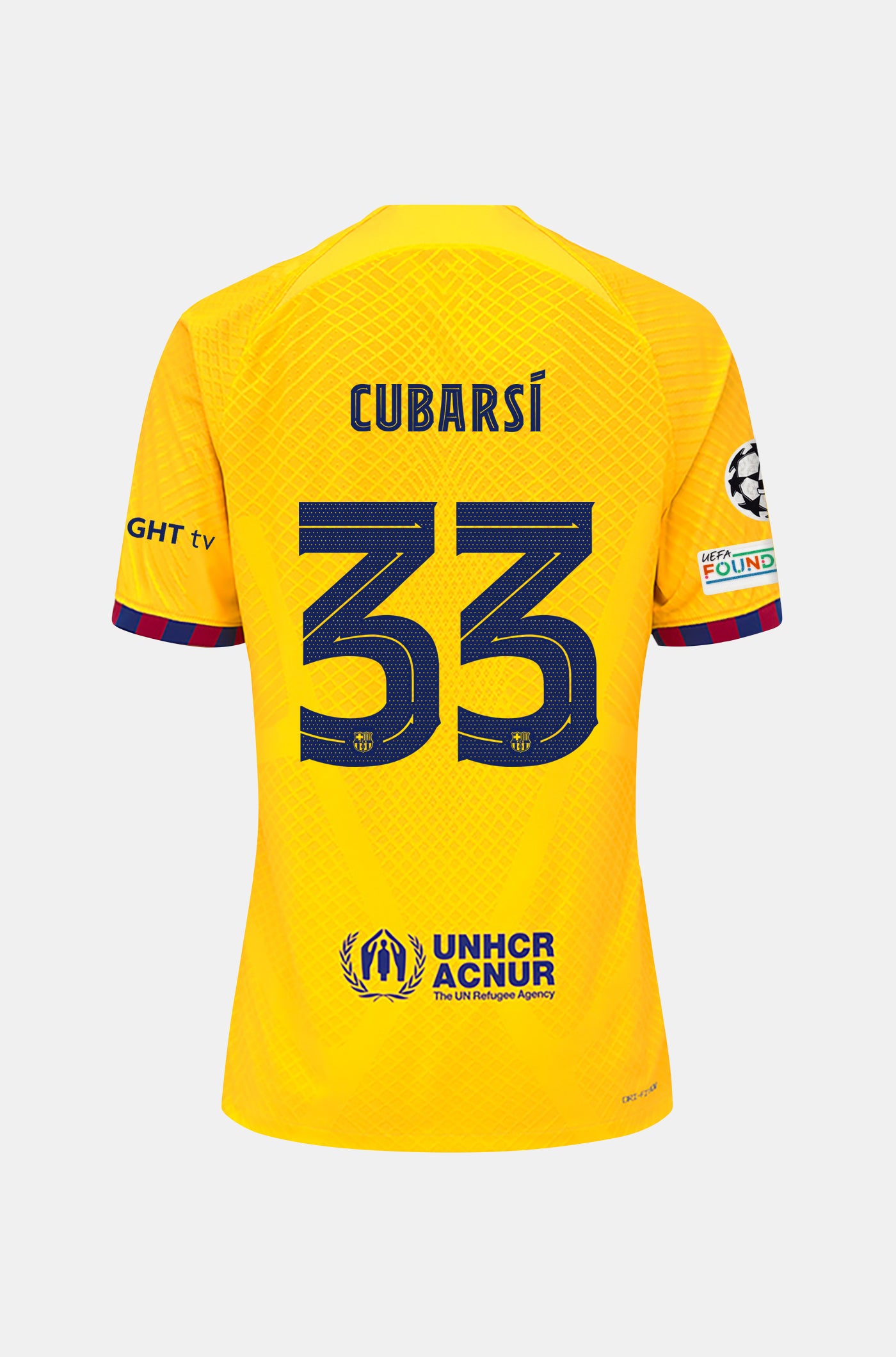 UCL FC Barcelona fourth shirt 23/24 Player’s Edition - CUBARSÍ