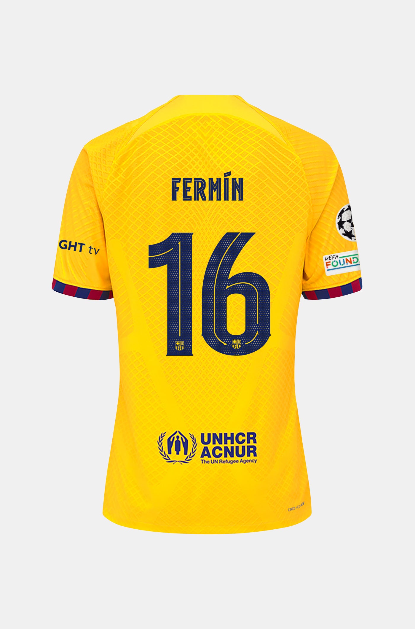 UCL FC Barcelona fourth shirt 23/24 Player’s Edition - FERMÍN
