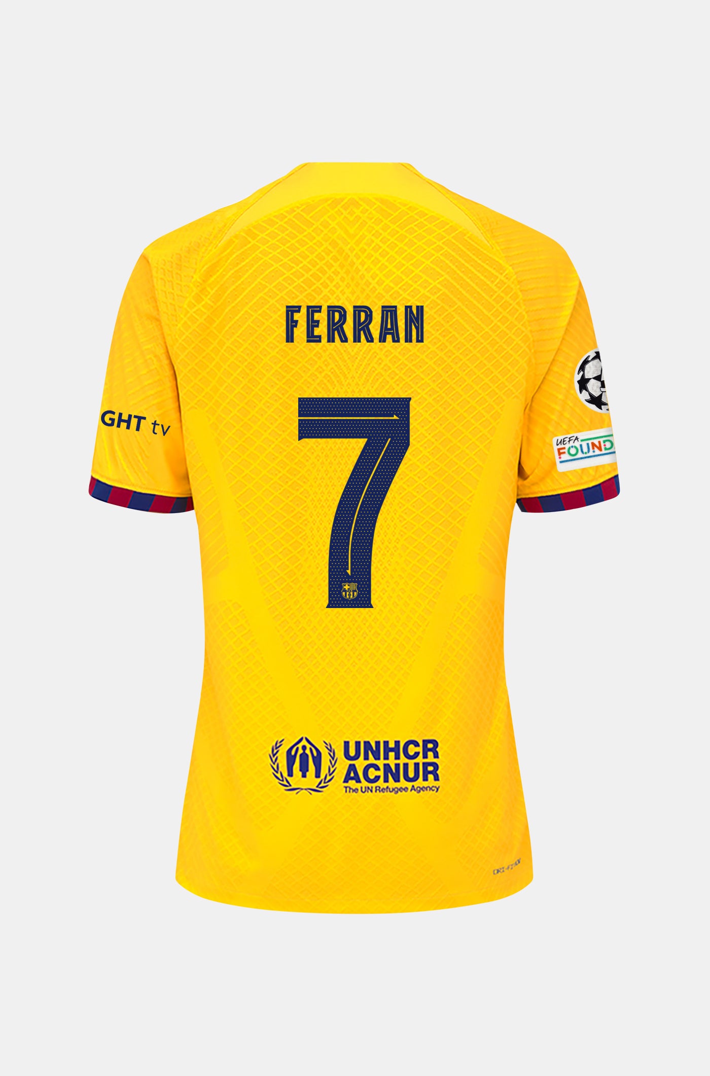 UCL FC Barcelona fourth shirt 23/24 Player’s Edition - FERRAN
