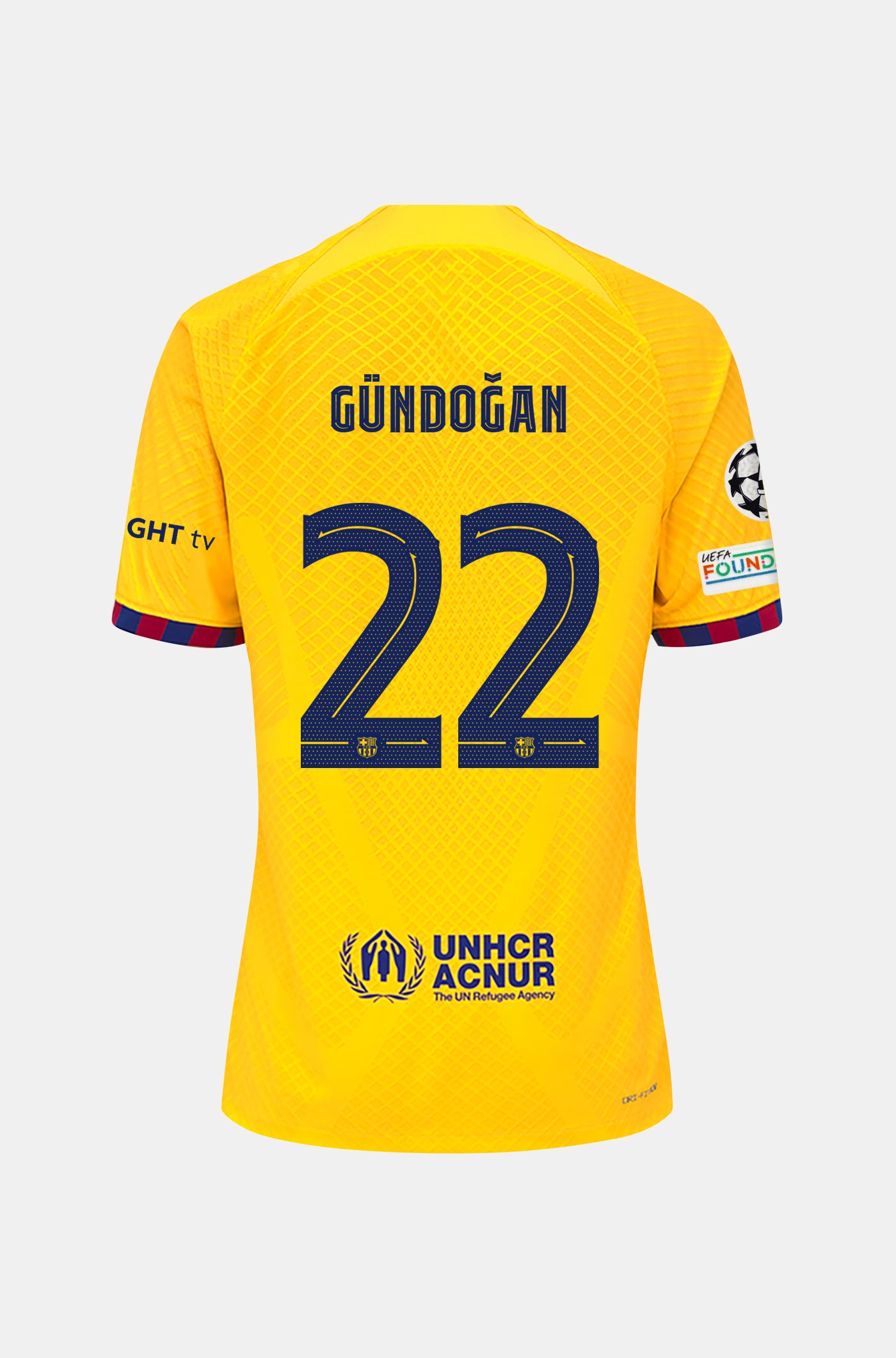 UCL FC Barcelona fourth shirt 23/24 Player’s Edition - GÜNDOĞAN