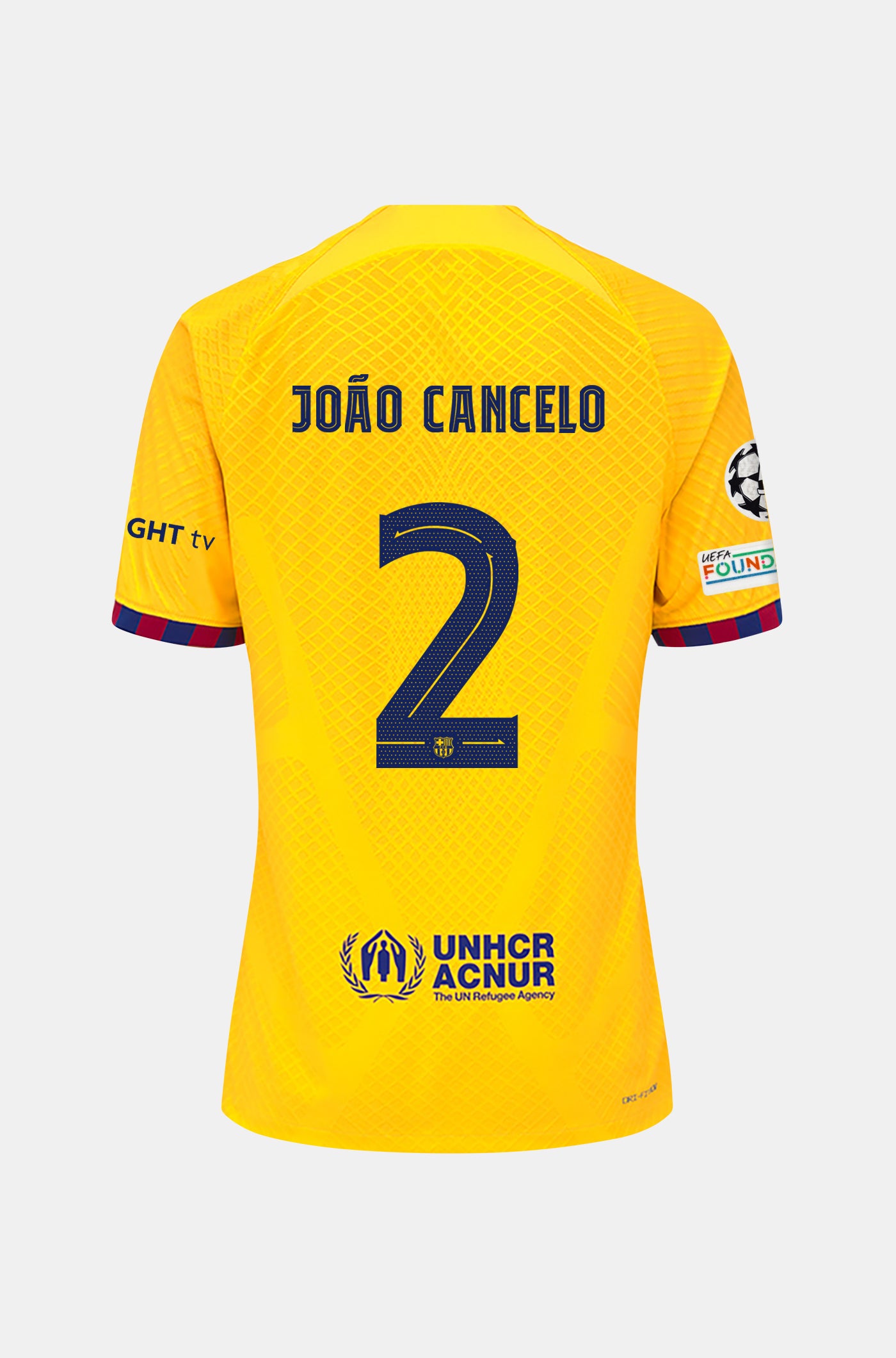 UCL FC Barcelona fourth shirt 23/24 Player’s Edition - JOÃO CANCELO
