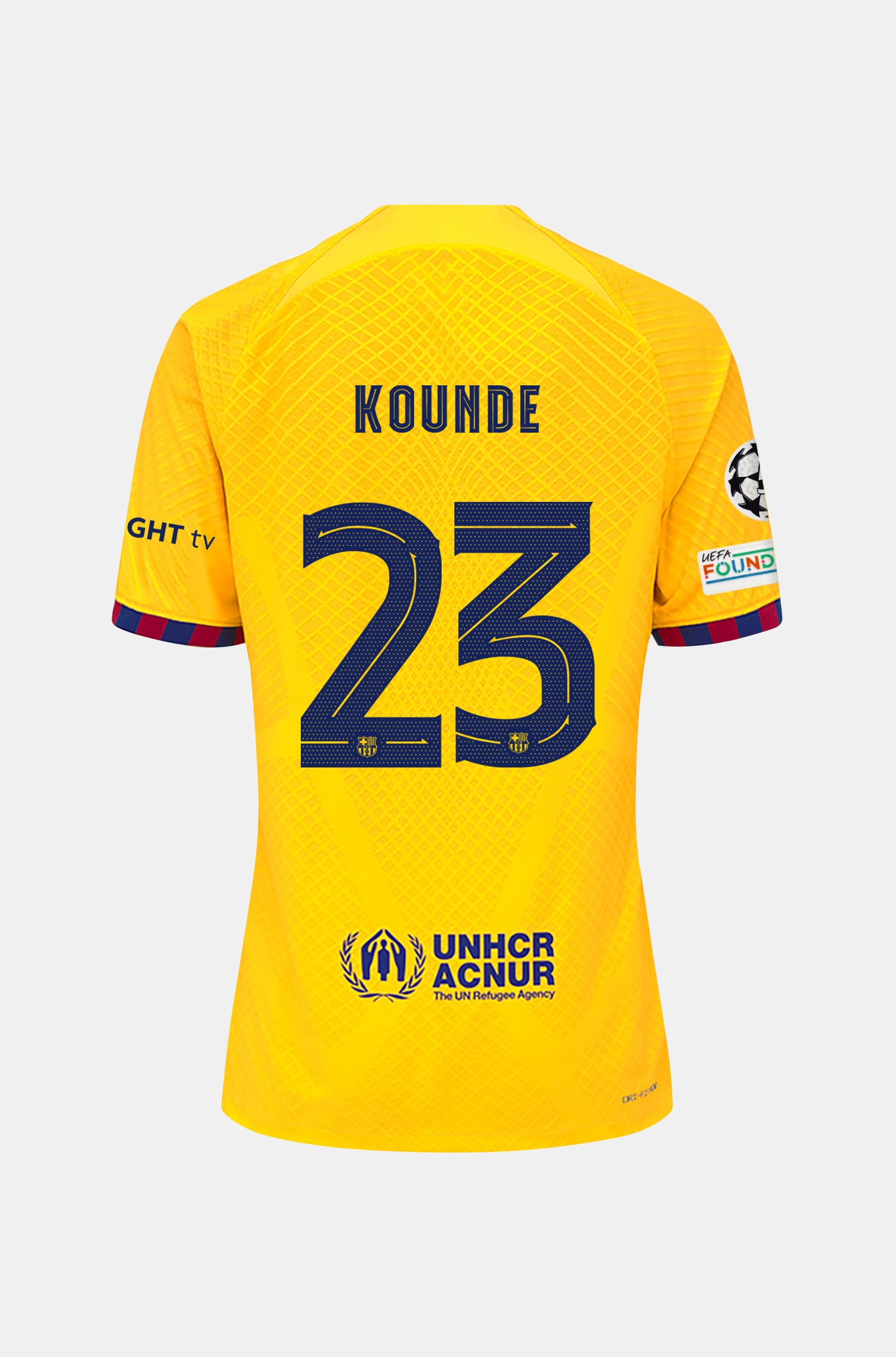 UCL FC Barcelona fourth shirt 23/24 - Junior - KOUNDE