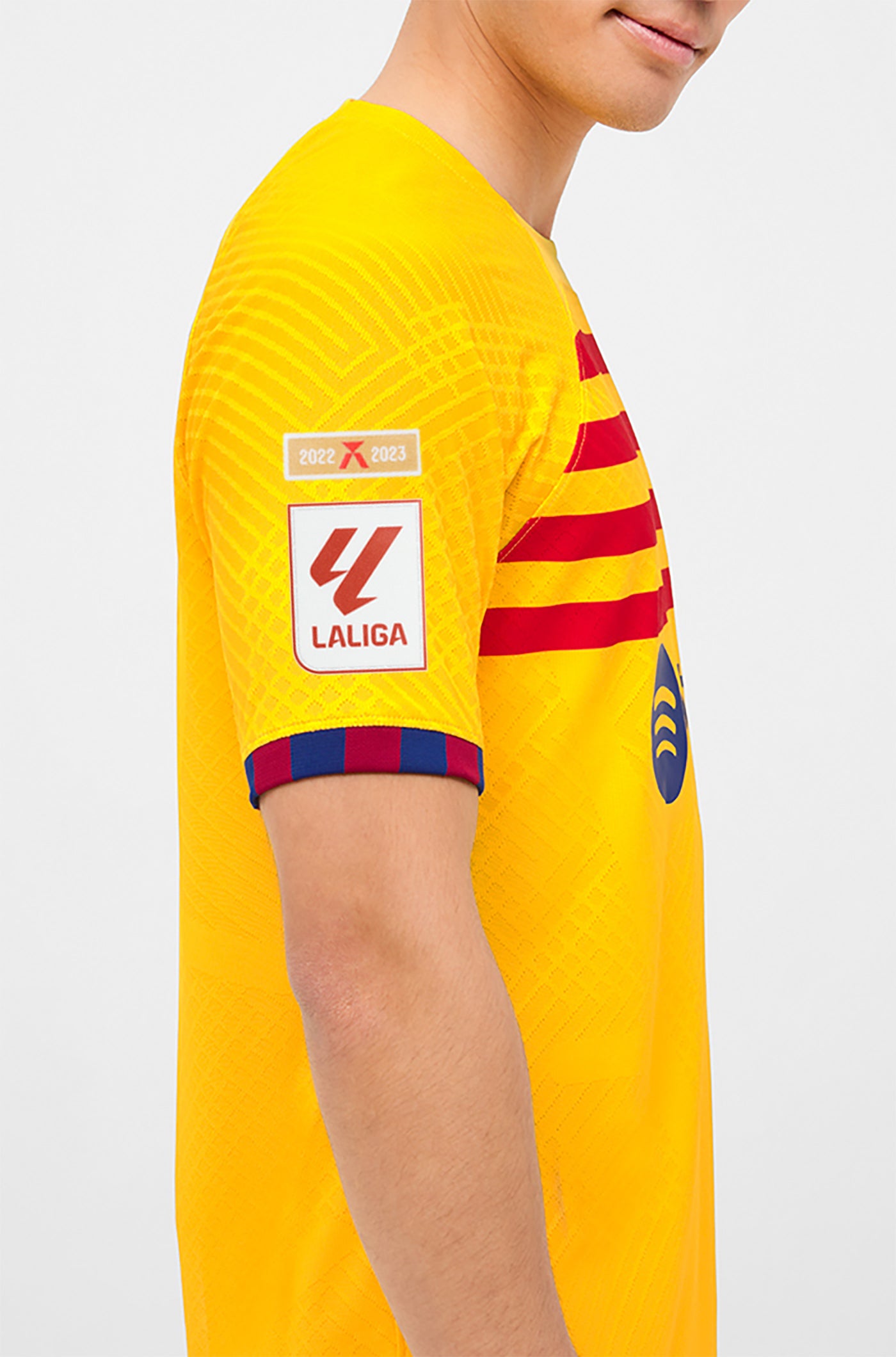 T shirt barca discount jaune