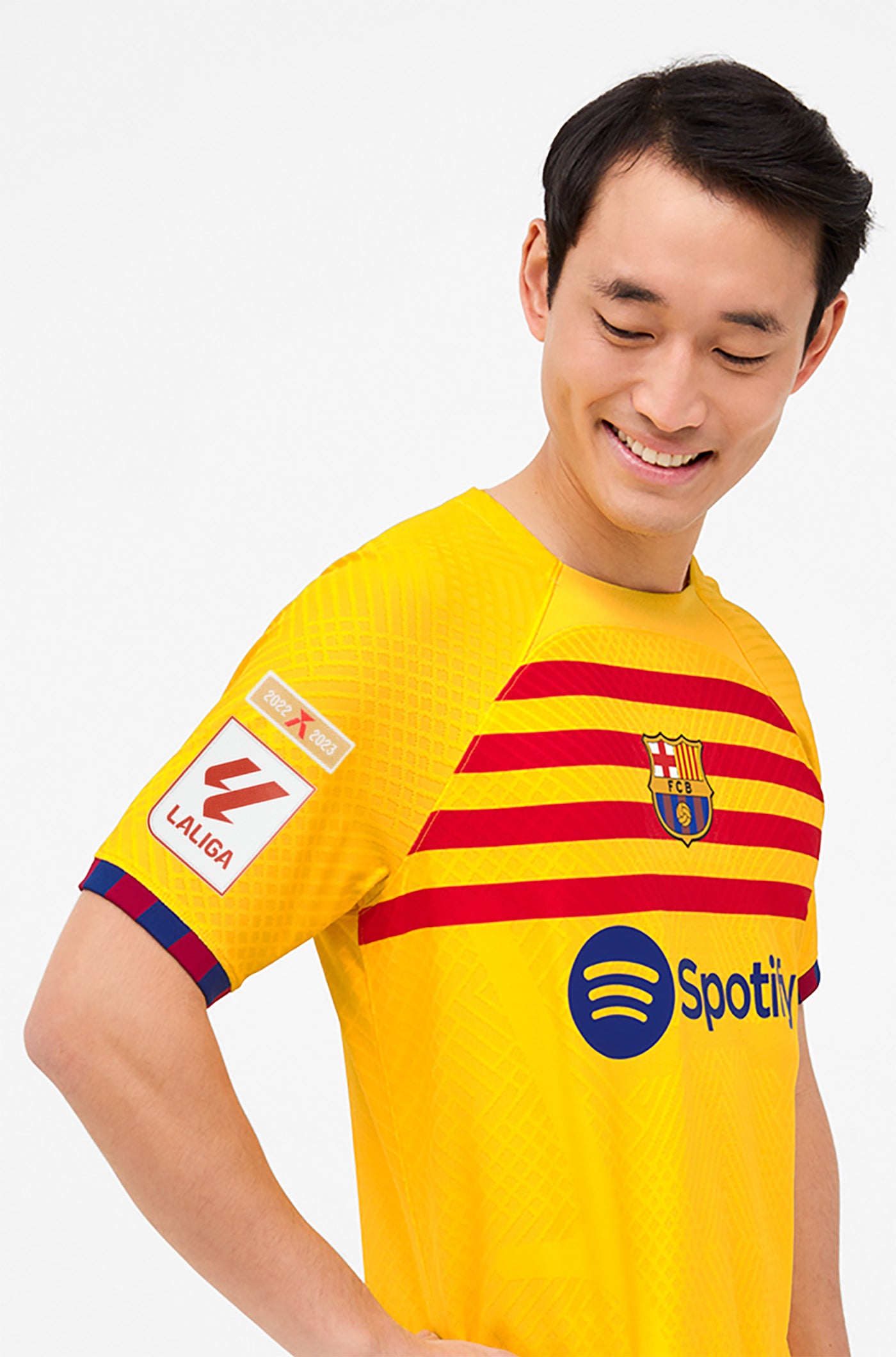 LFP FC Barcelona fourth shirt 23/24 Player’s Edition  - VITOR ROQUE