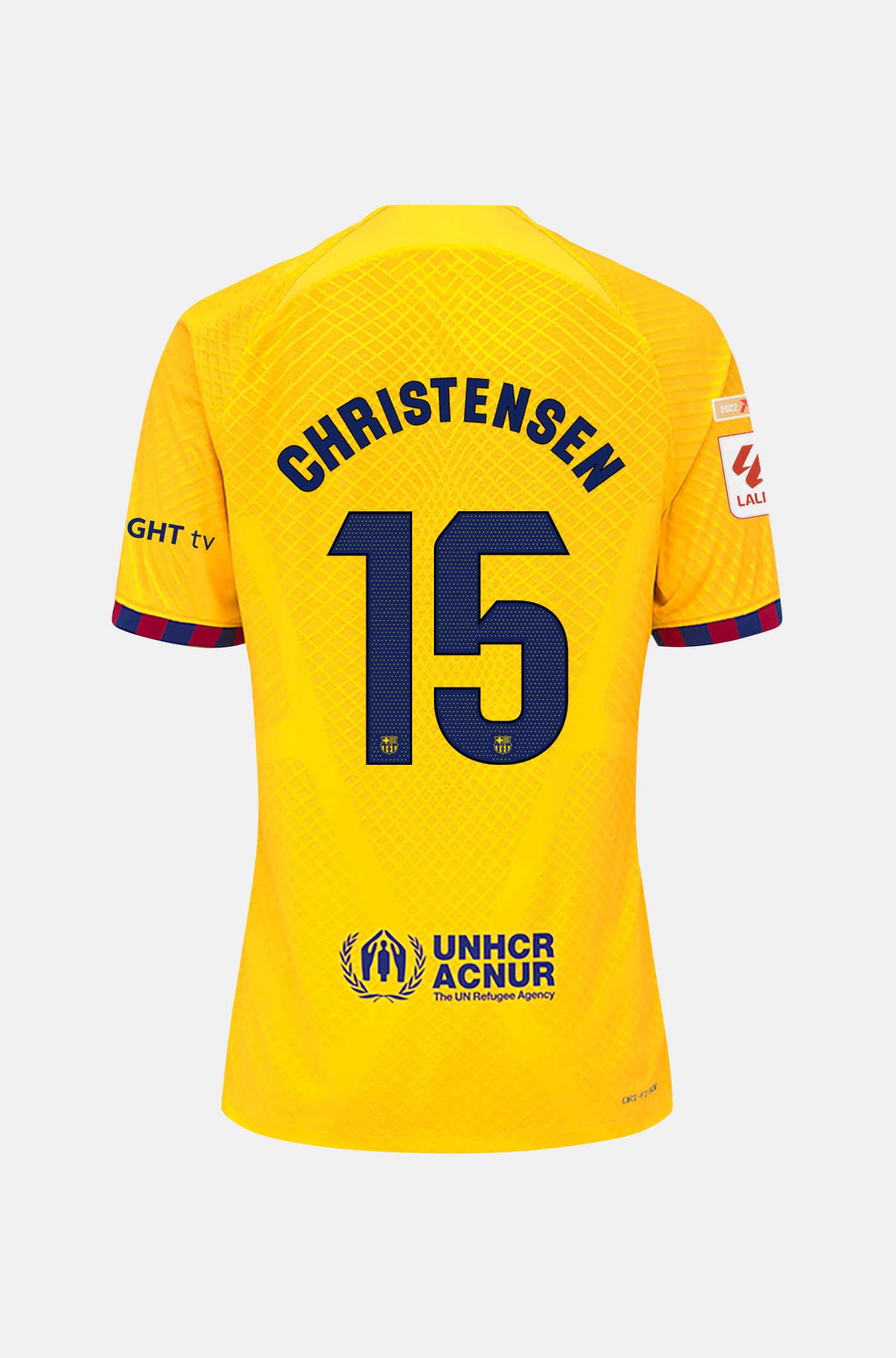 LFP FC Barcelona fourth shirt 23/24 Player’s Edition  - CHRISTENSEN