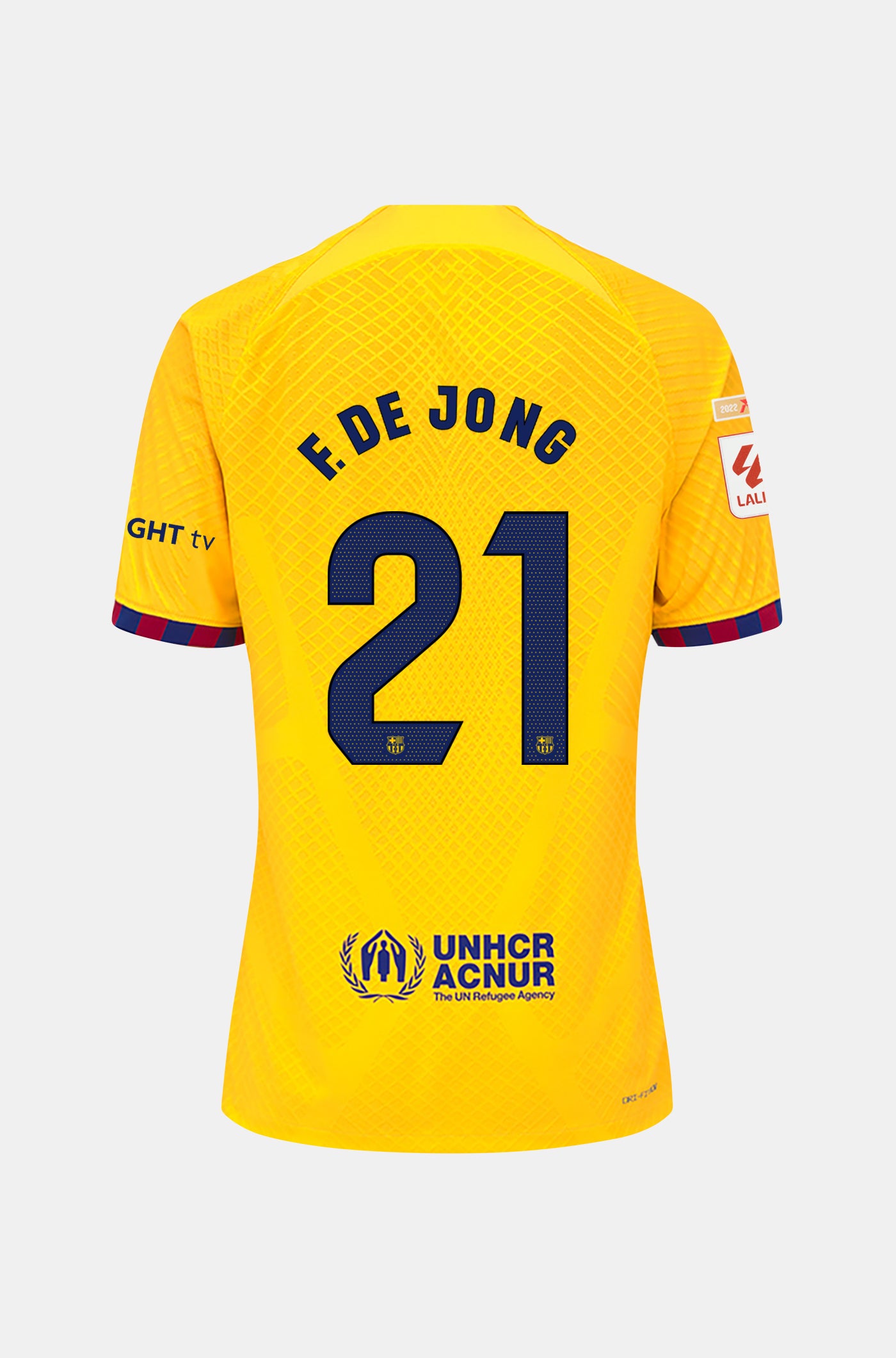 LFP FC Barcelona fourth shirt 23/24 Player’s Edition  - F. DE JONG