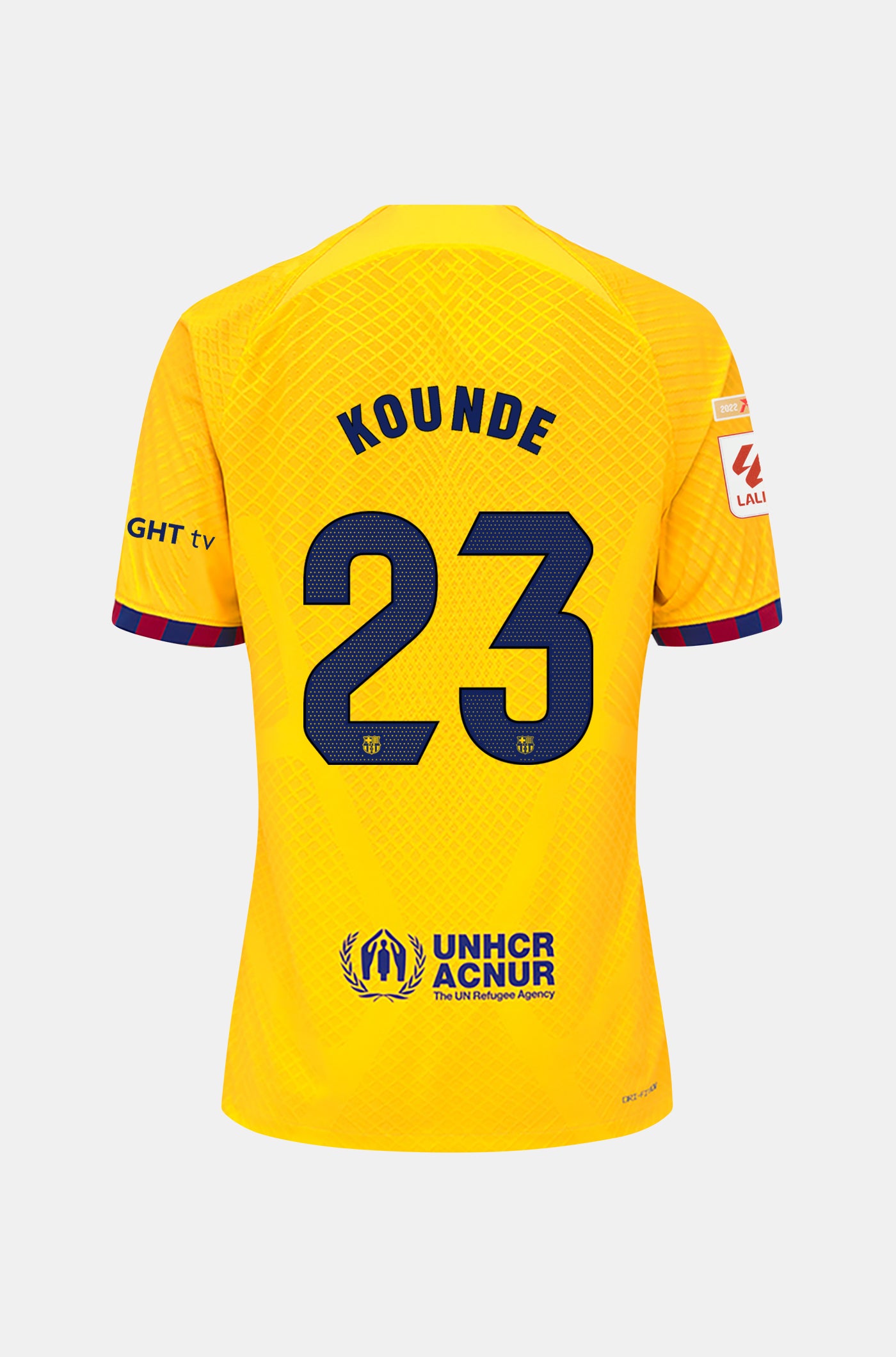 LFP FC Barcelona fourth shirt 23/24 Player’s Edition  - KOUNDE