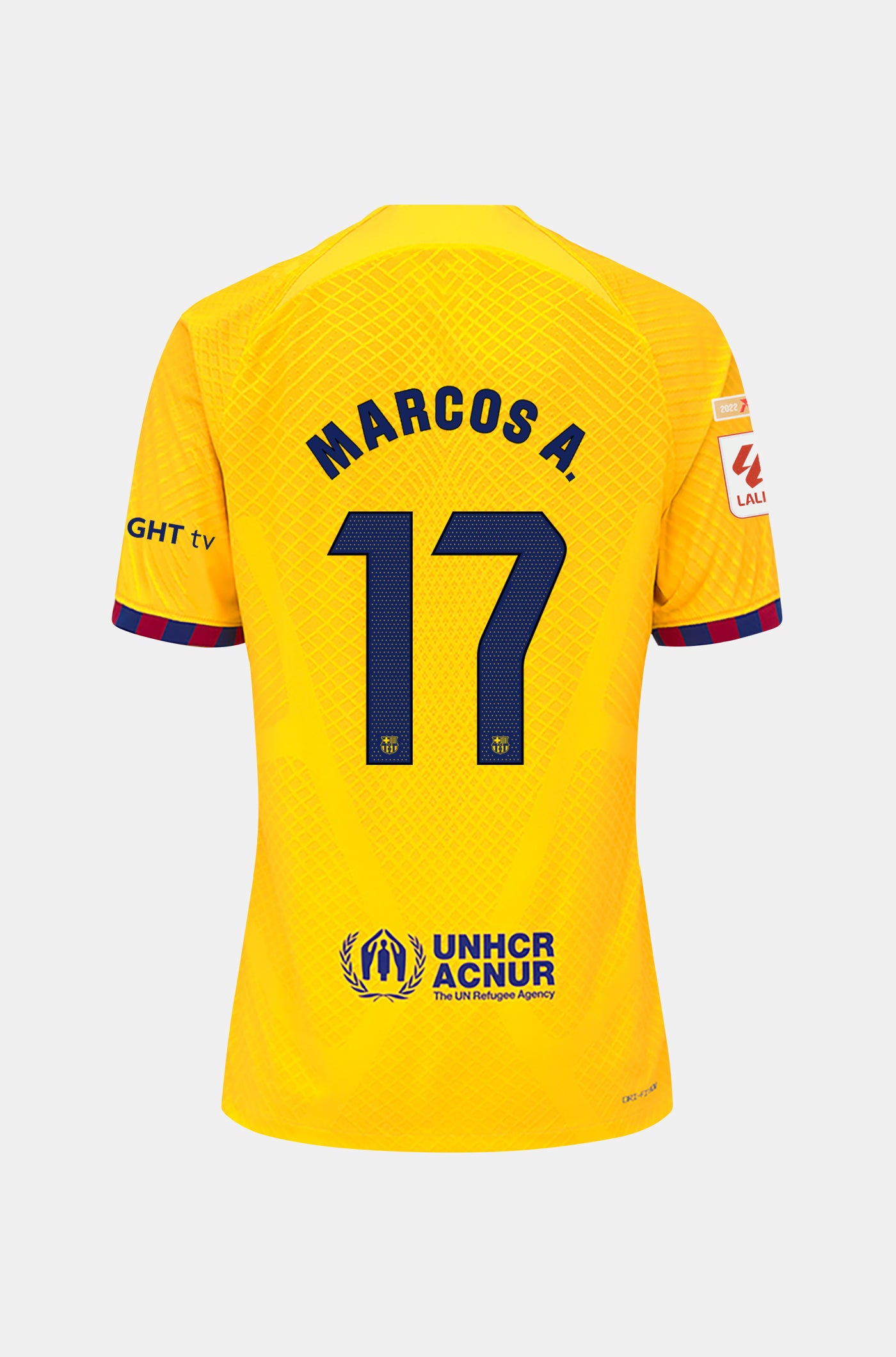 LFP FC Barcelona fourth shirt 23/24 Player’s Edition  - MARCOS A.