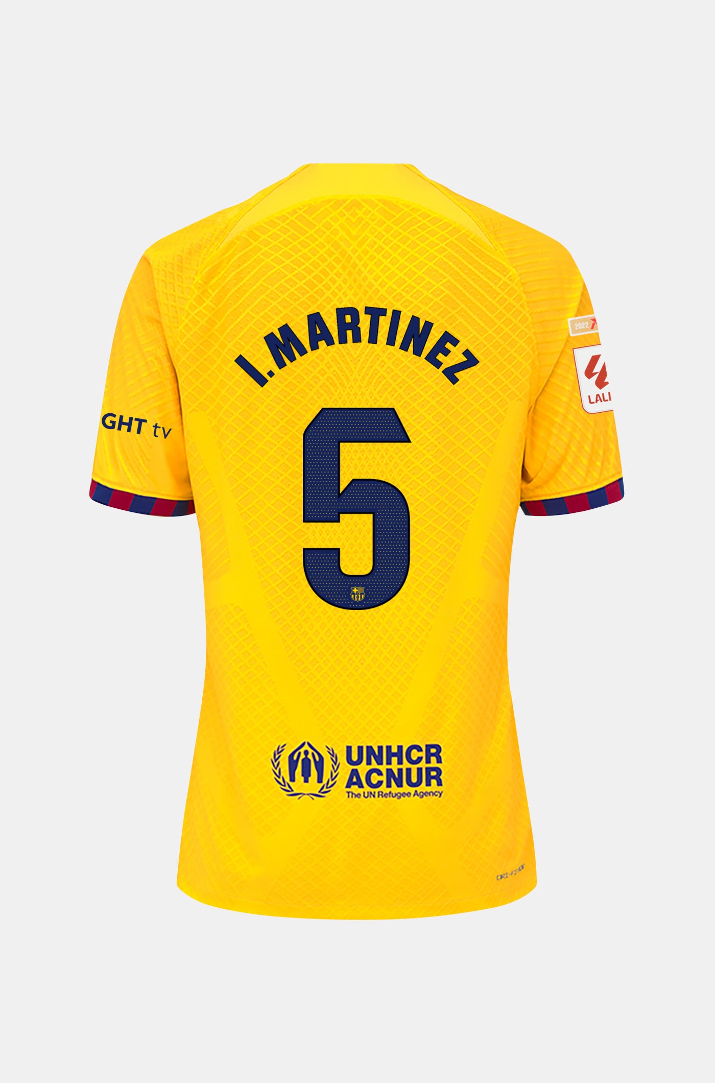 LFP FC Barcelona fourth shirt 23/24 Player’s Edition  - I. MARTÍNEZ