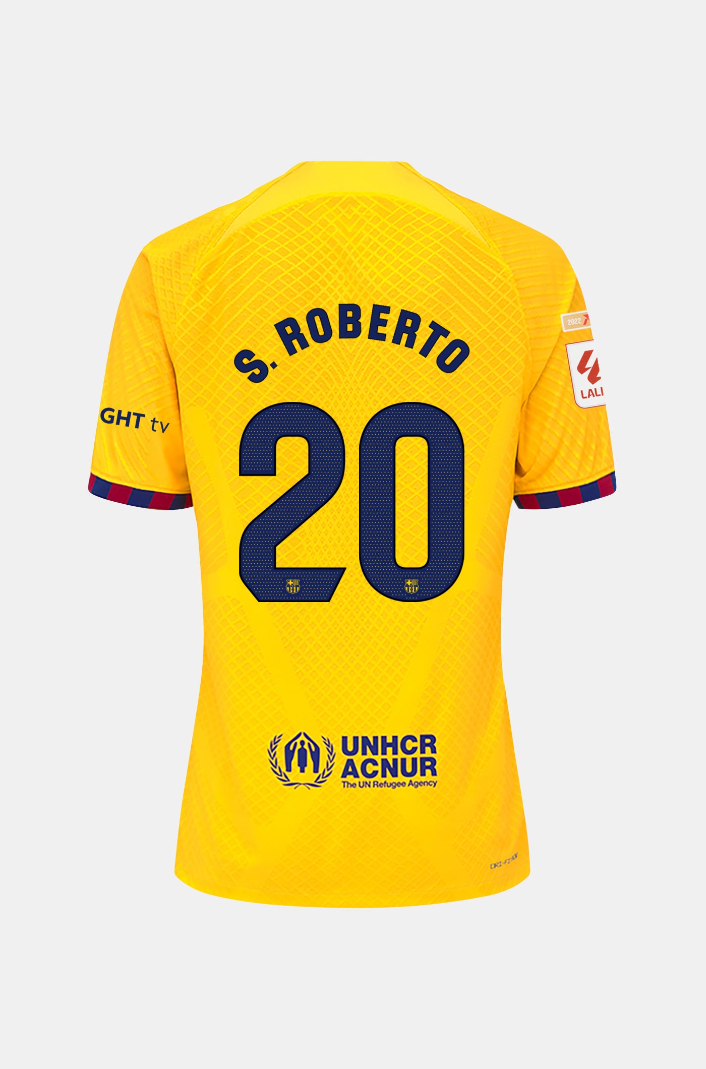 LFP FC Barcelona fourth shirt 23/24 Player’s Edition  - S. ROBERTO
