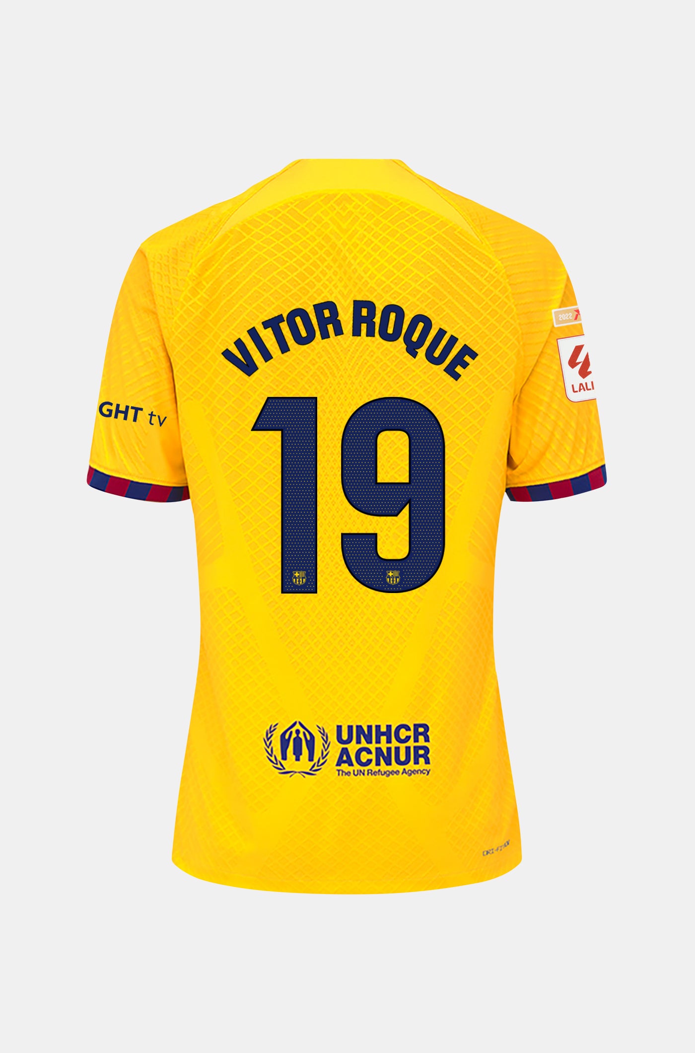 LFP FC Barcelona fourth shirt 23/24 Player’s Edition  - VITOR ROQUE