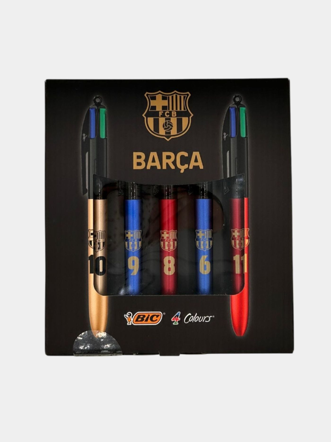 Barça FC Barcelona バルセロナ　ピンズのセット BIC 5本セット プレイヤーズ FCバルセロナ – Barça Official Store