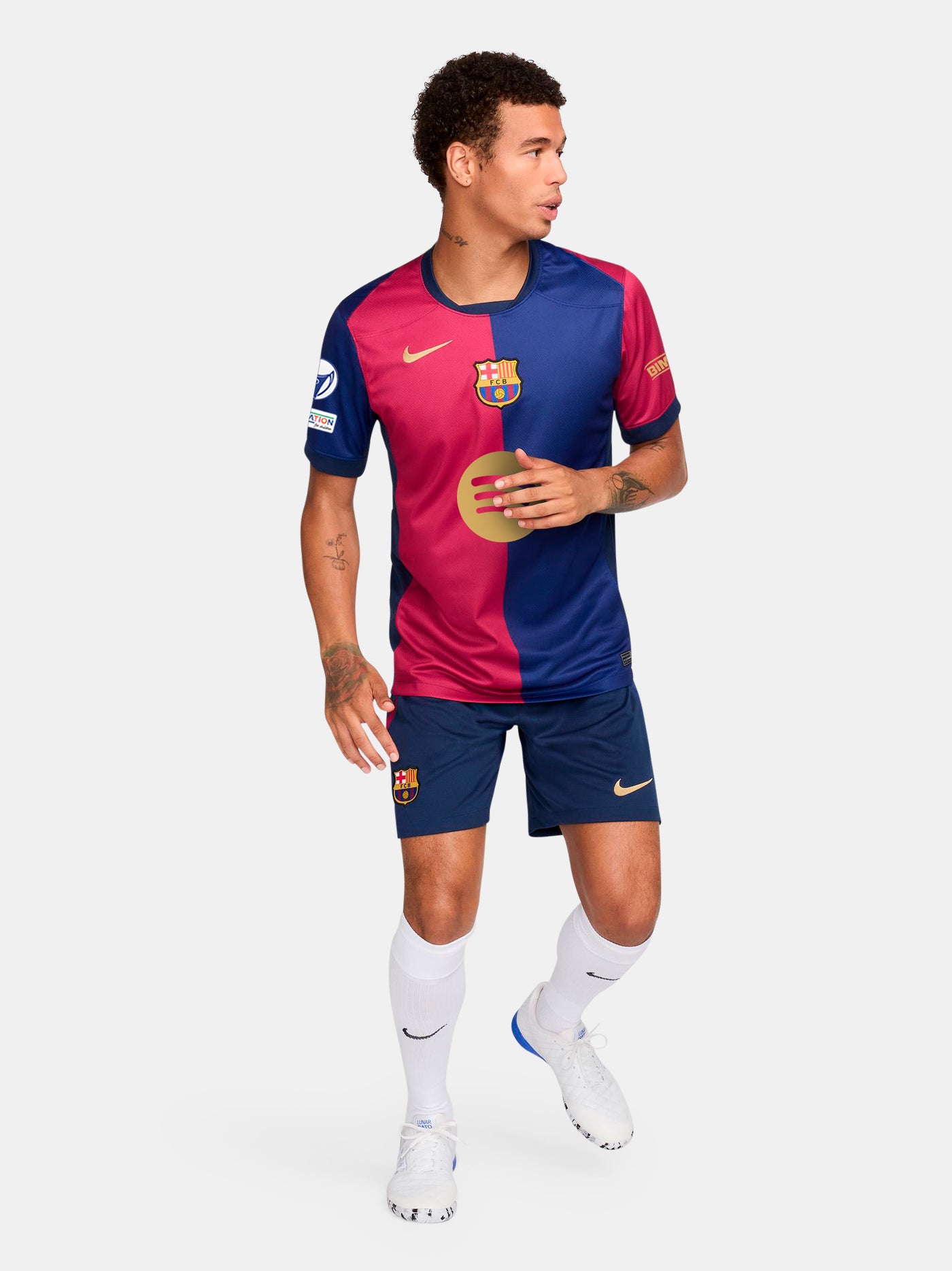 UWCL Men's home jersey 24/25 FC Barcelona