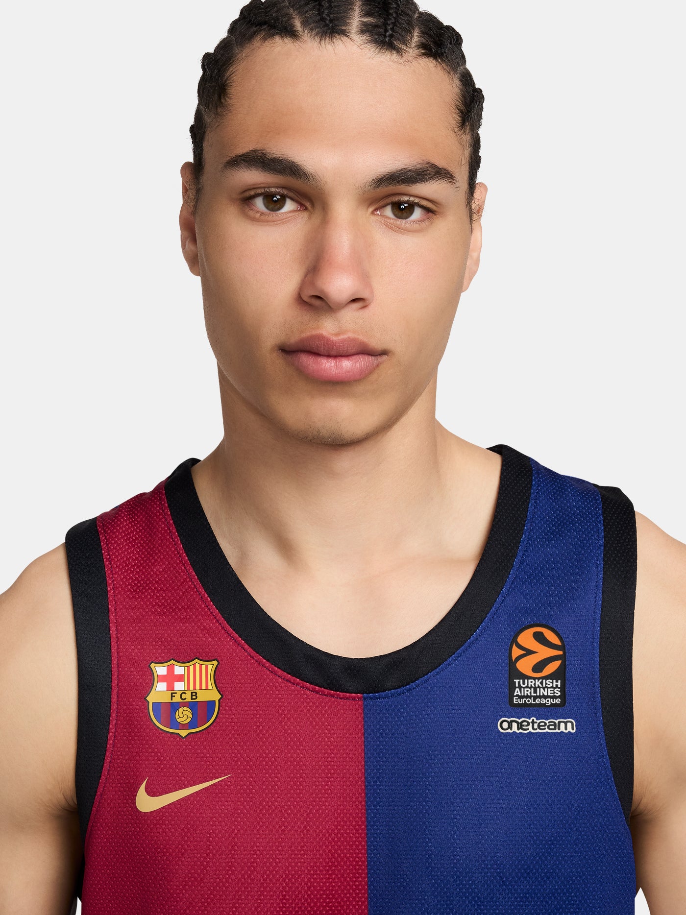 Euroleague FC Barcelona home basketball shirt 24/25