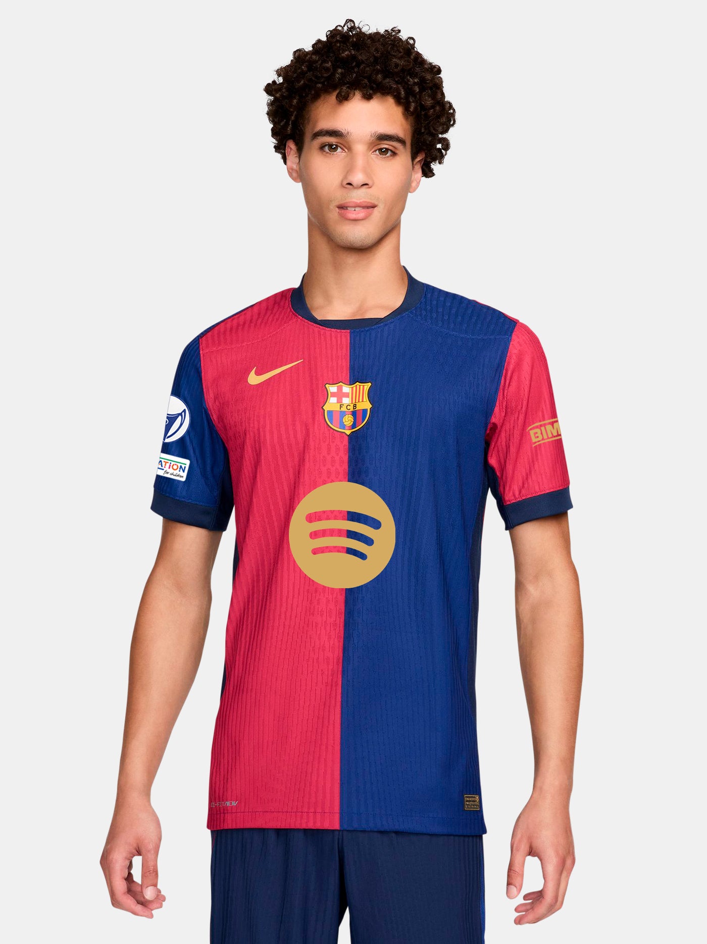 UWCL Maillot homme domicile 24/25 FC Barcelone - Édition Joueur