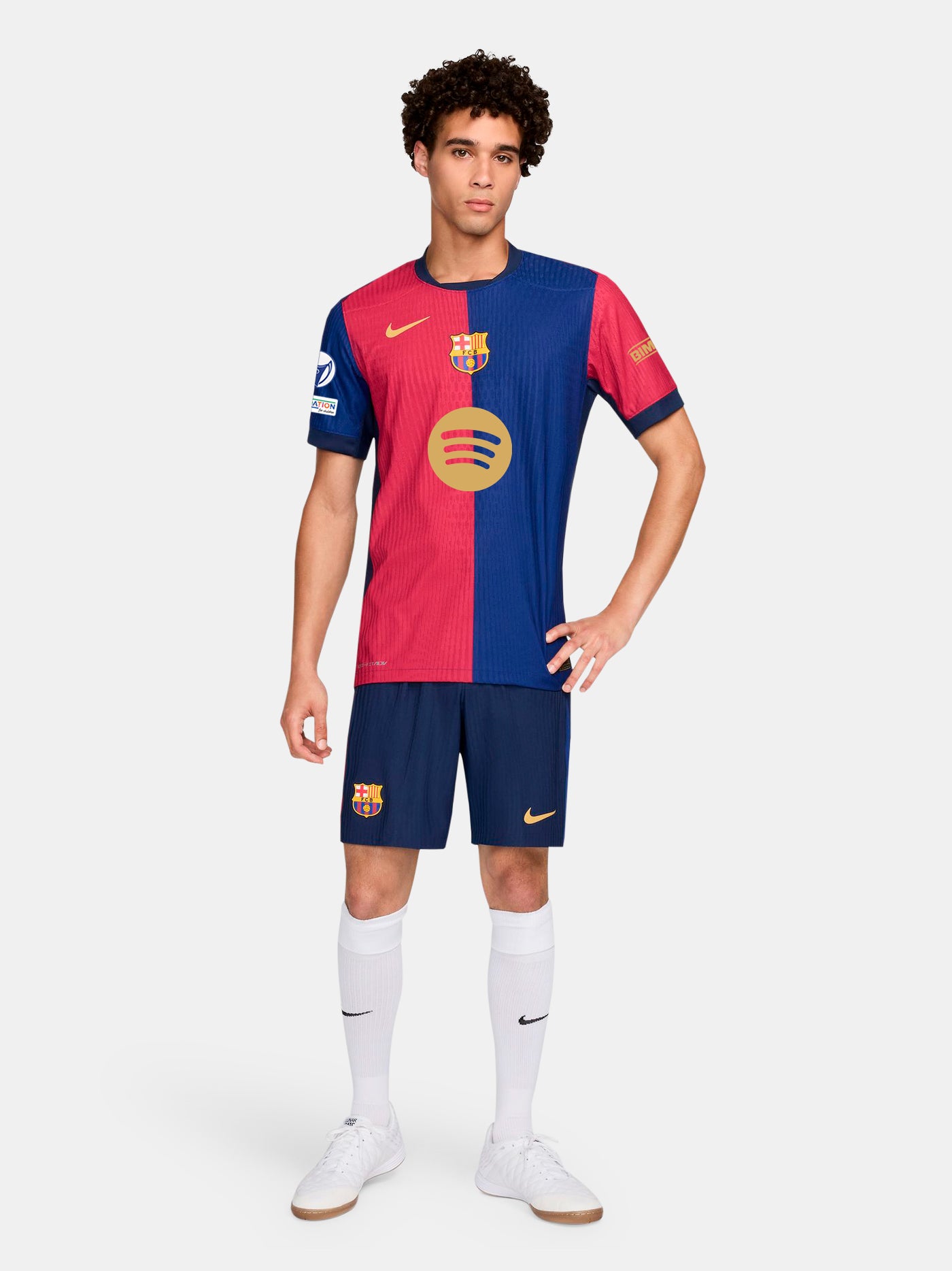 UWCL Maillot homme domicile 24/25 FC Barcelone - Édition Joueur