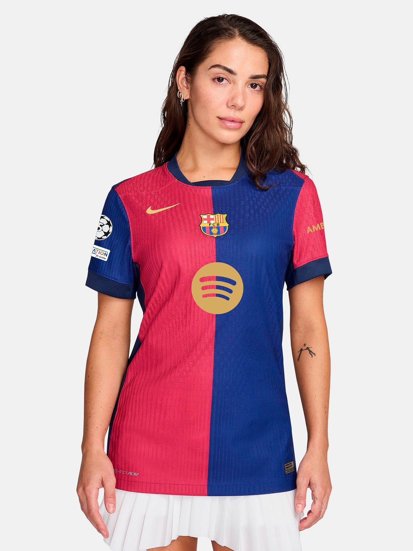 UCL Camiseta mujer primera equipación  24/25 FC Barcelona - Edición Jugador