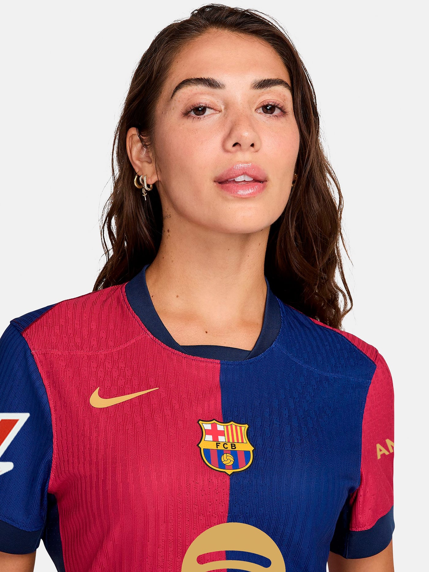 LA LIGA Camiseta mujer primera equipación  24/25 FC Barcelona - Edición Jugador