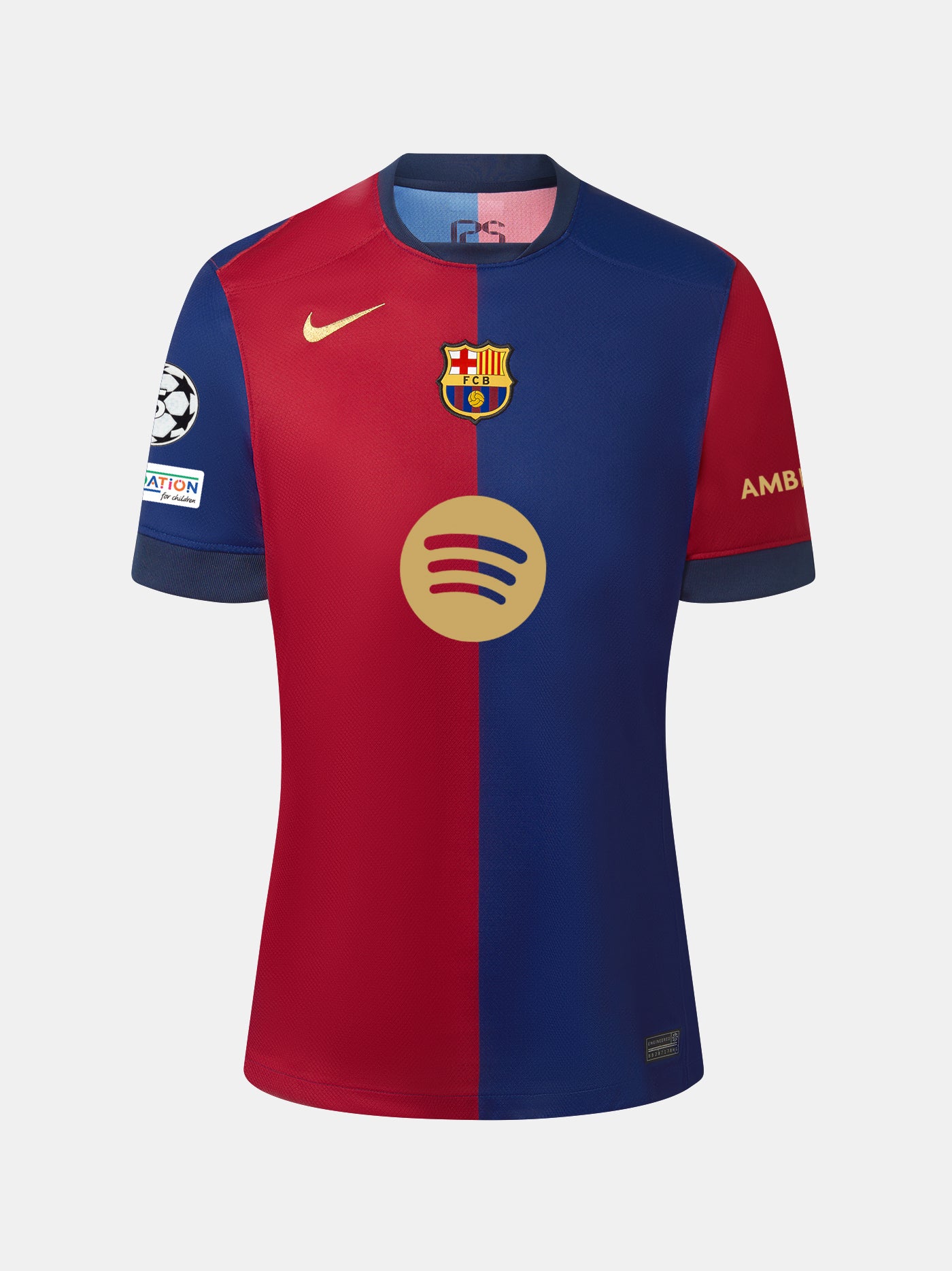 UCL Women's home jersey 24/25 FC Barcelona