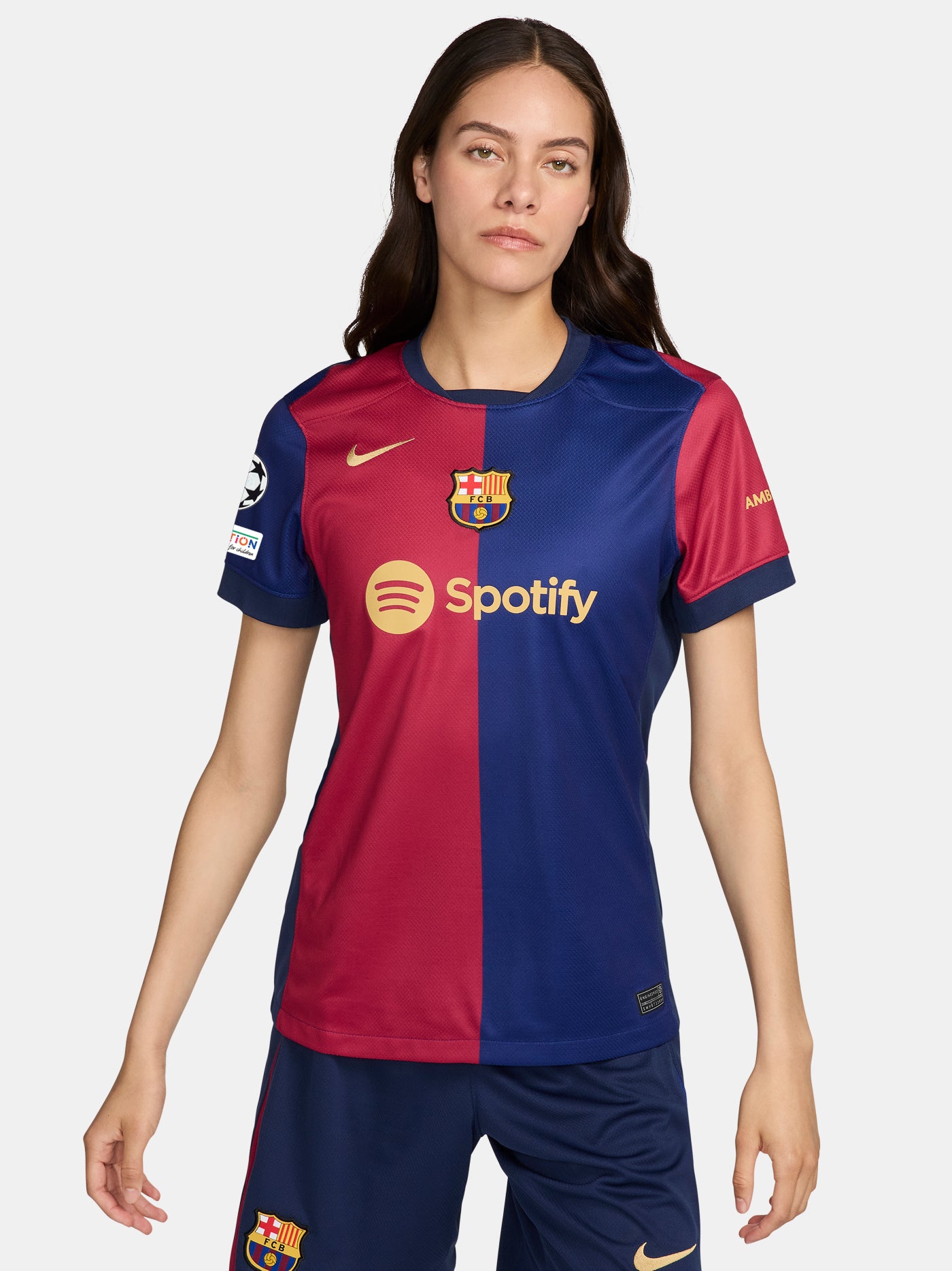 UCL Camiseta mujer primera equipación  24/25 FC Barcelona