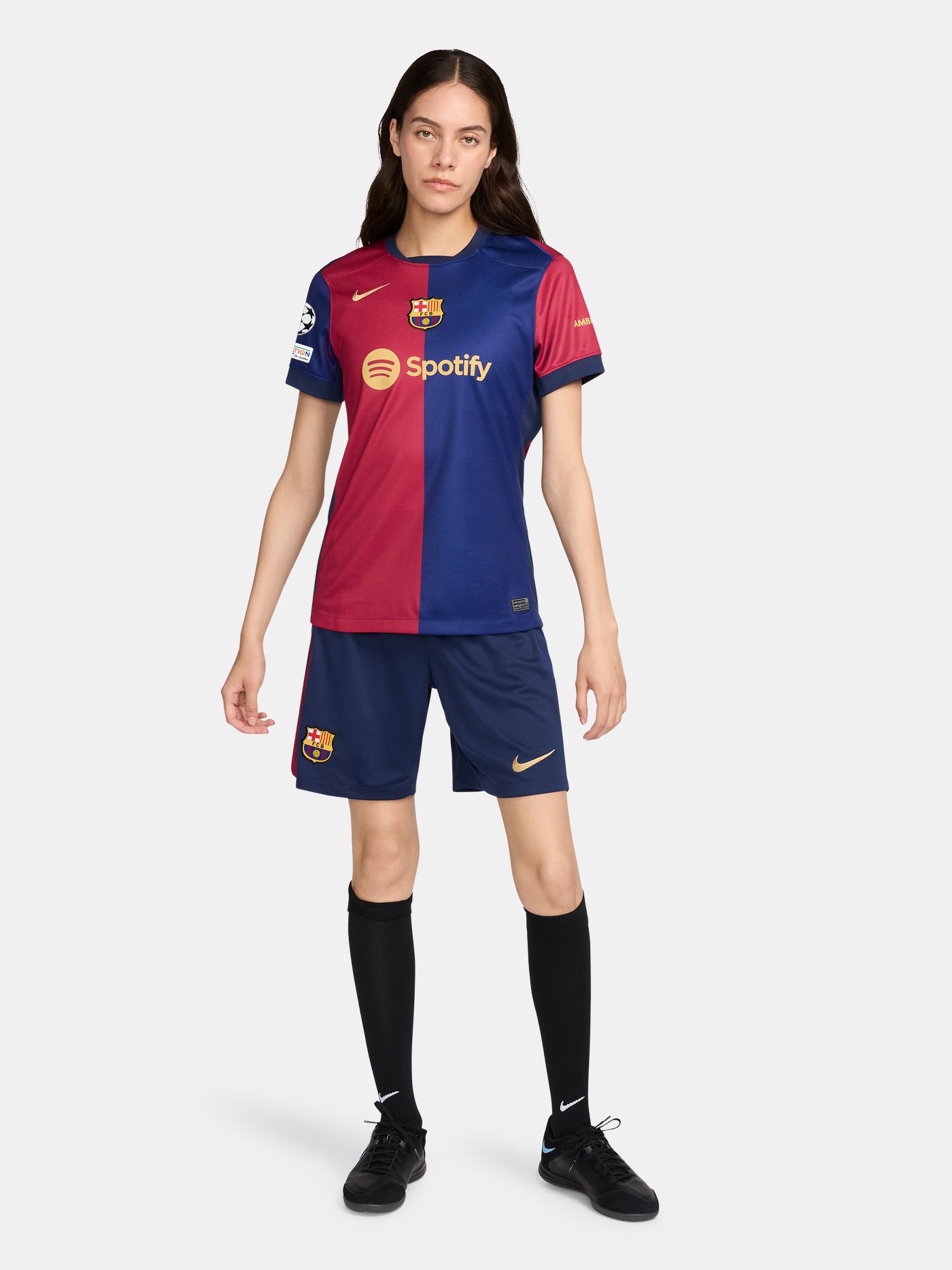 UCL Camiseta mujer primera equipación  24/25 FC Barcelona