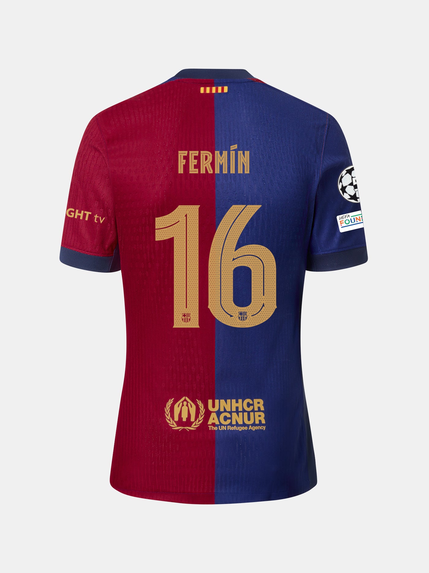 FERMÍN | UCL Camiseta mujer primera equipación  24/25 FC Barcelona