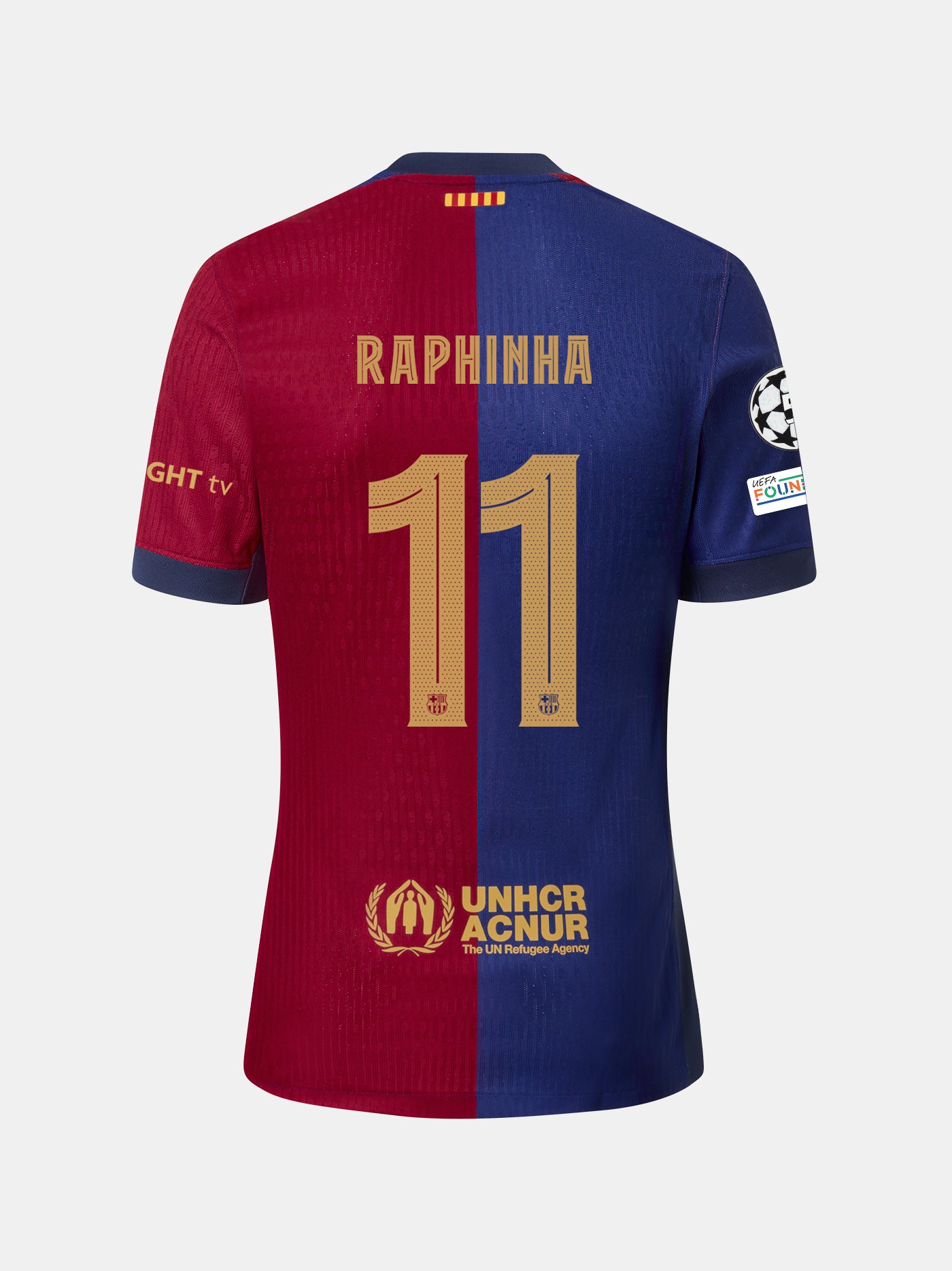 RAPHINHA | UCL Camiseta mujer primera equipación  24/25 FC Barcelona