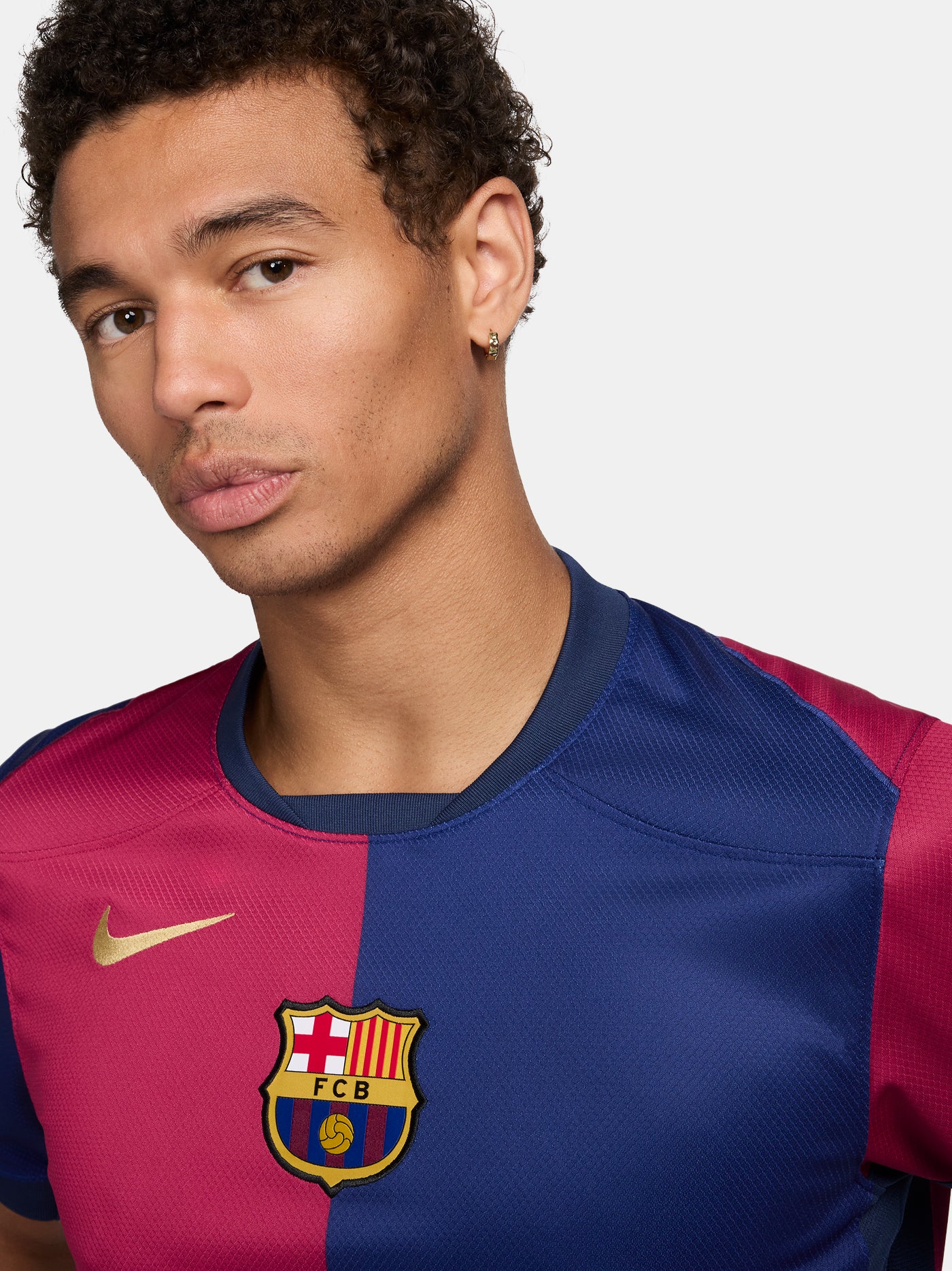 Camiseta primera equipación futbol sala para hombre 24/25 FC Barcelona